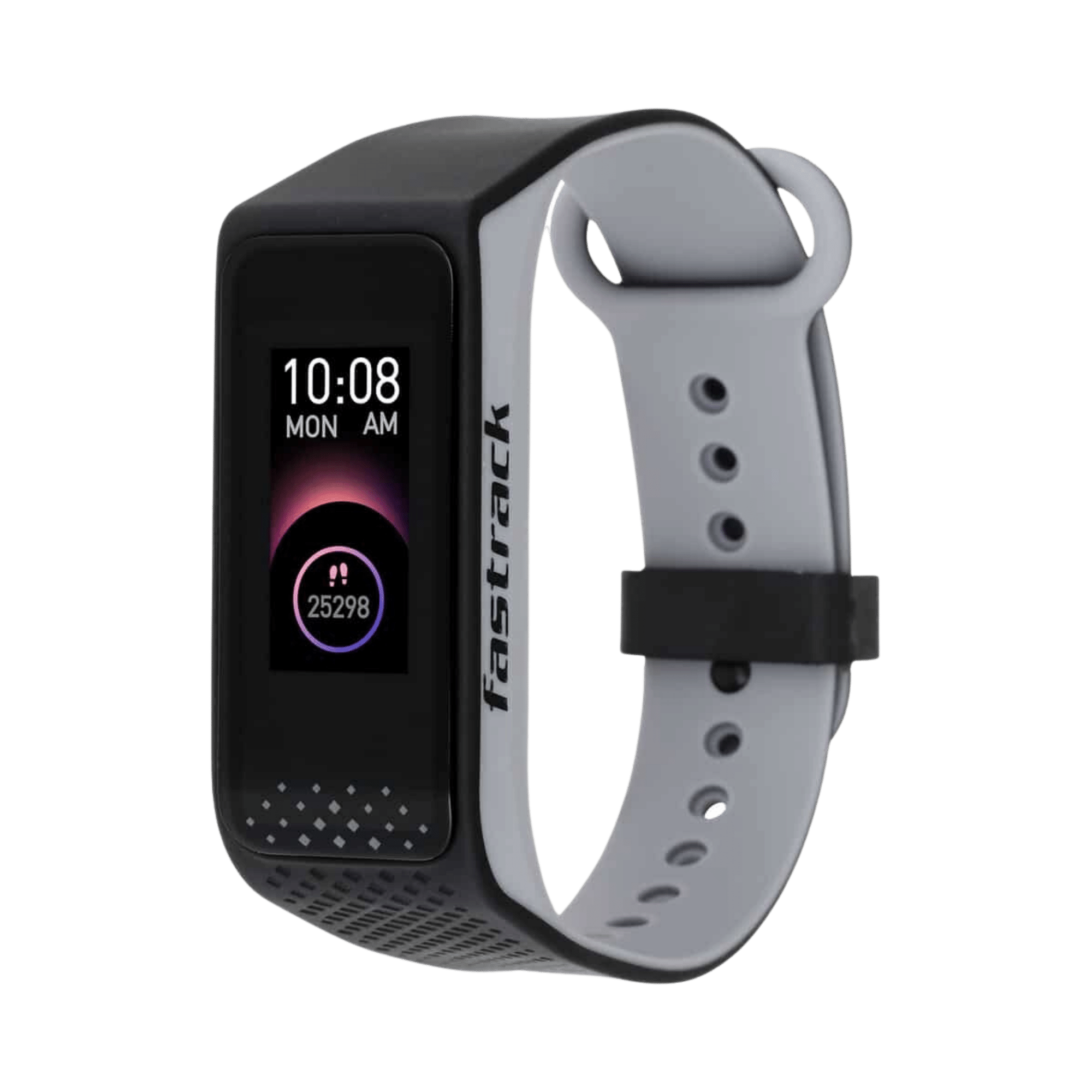 Shop Fastrack Reflex Dual Toned Smart Band (Black/Grey)!