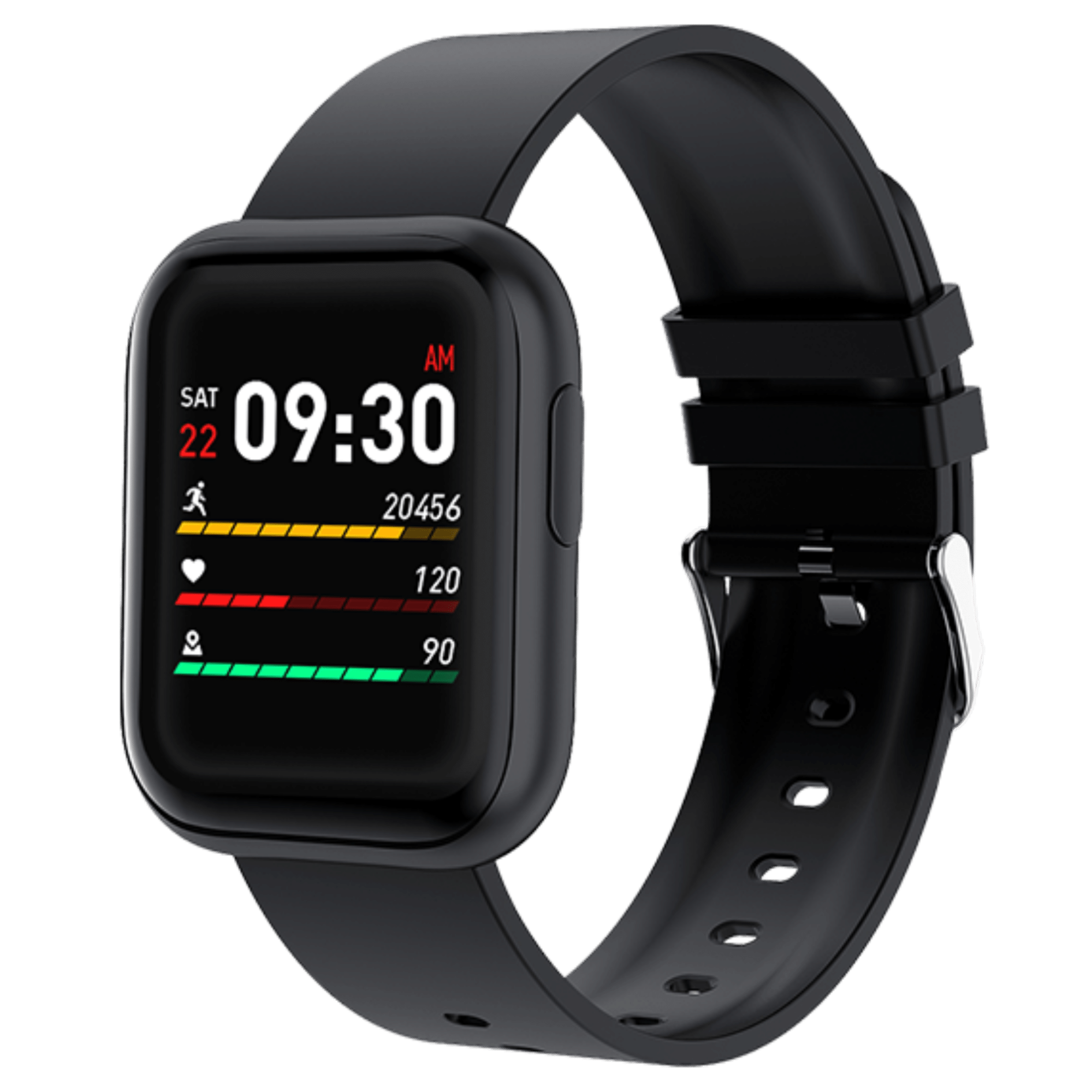Get Fire-Boltt Ninja Pro SpO2 Smartwatch Black at Best Price