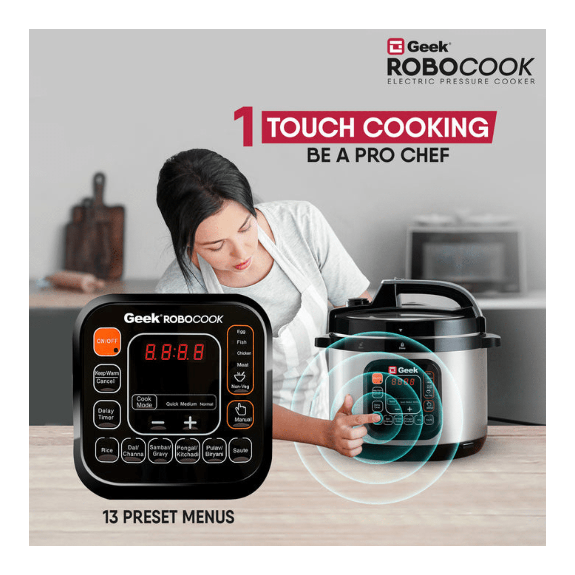 Robo electric cooker hot sale