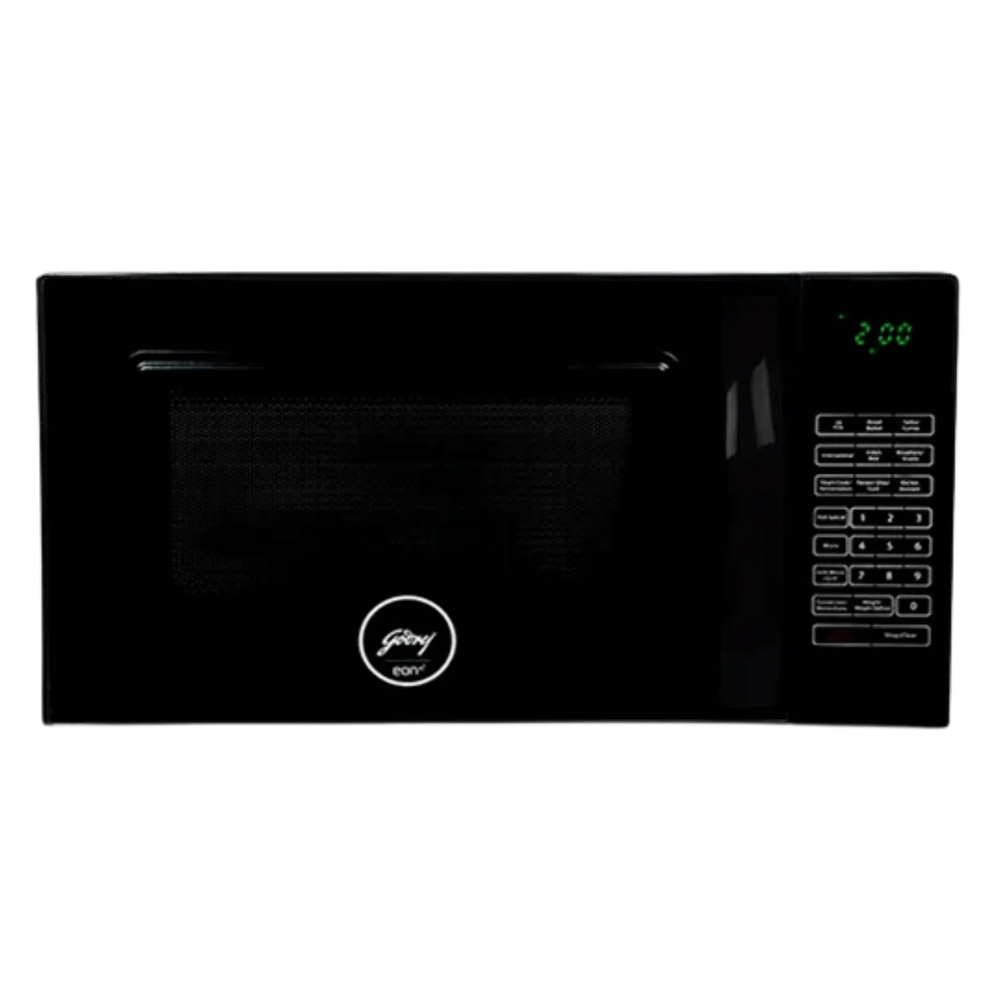 Godrej 20 l convection microwave oven gme 720 cp2 qz black Front View