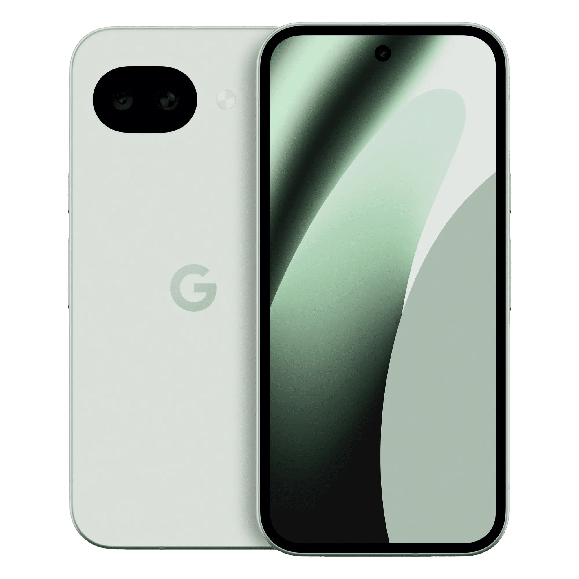 Google pixel 10a 5g fog 8gb 256gb Front Back View