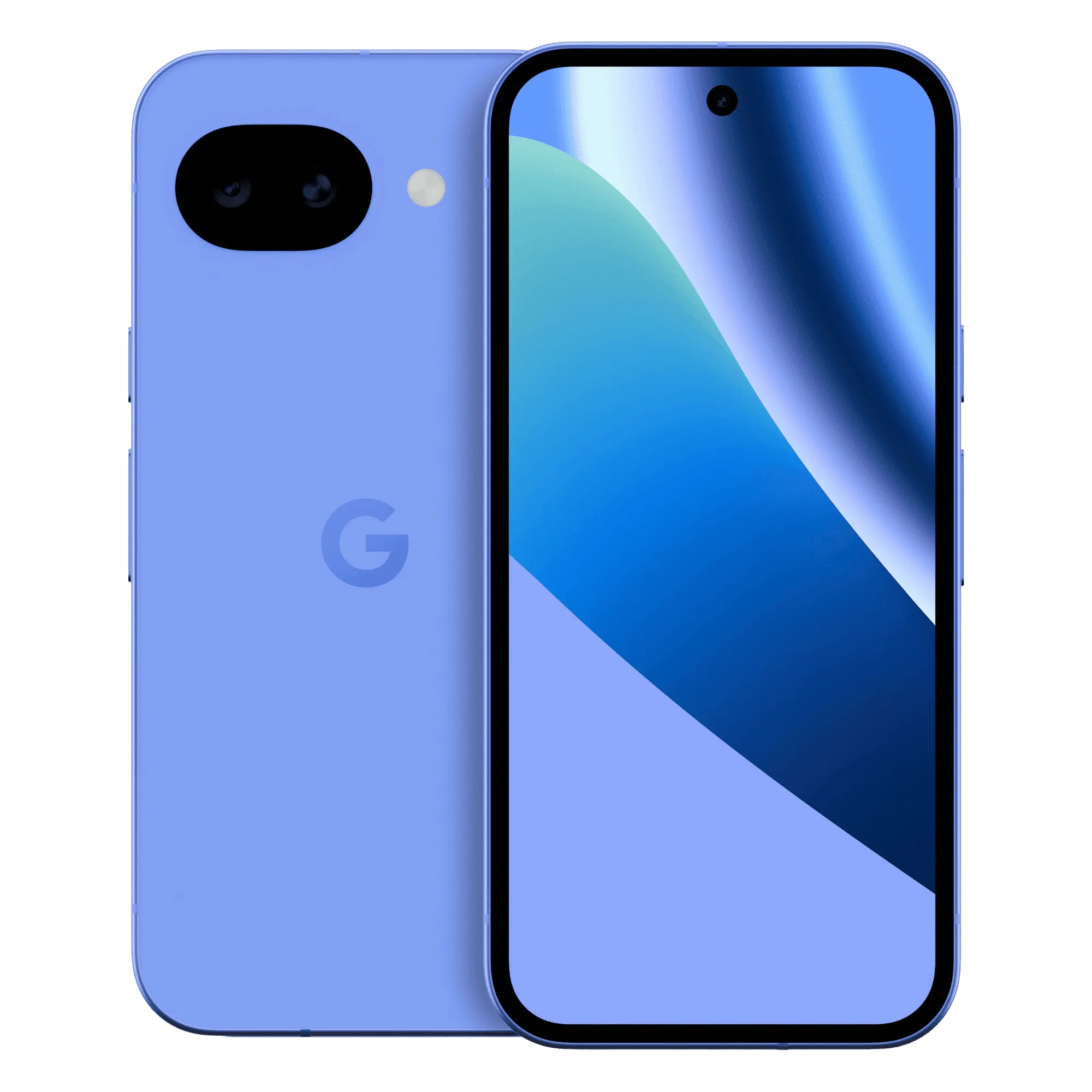 Google pixel 10a 5g lavender 8gb 256gb Front Back View