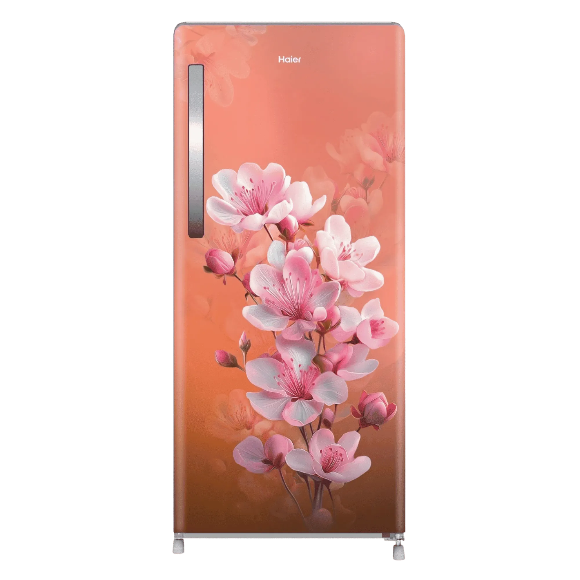 Haier 190 l direct cool single door 2 star refrigerator hrd 2112cssa n saffron sienna Front View