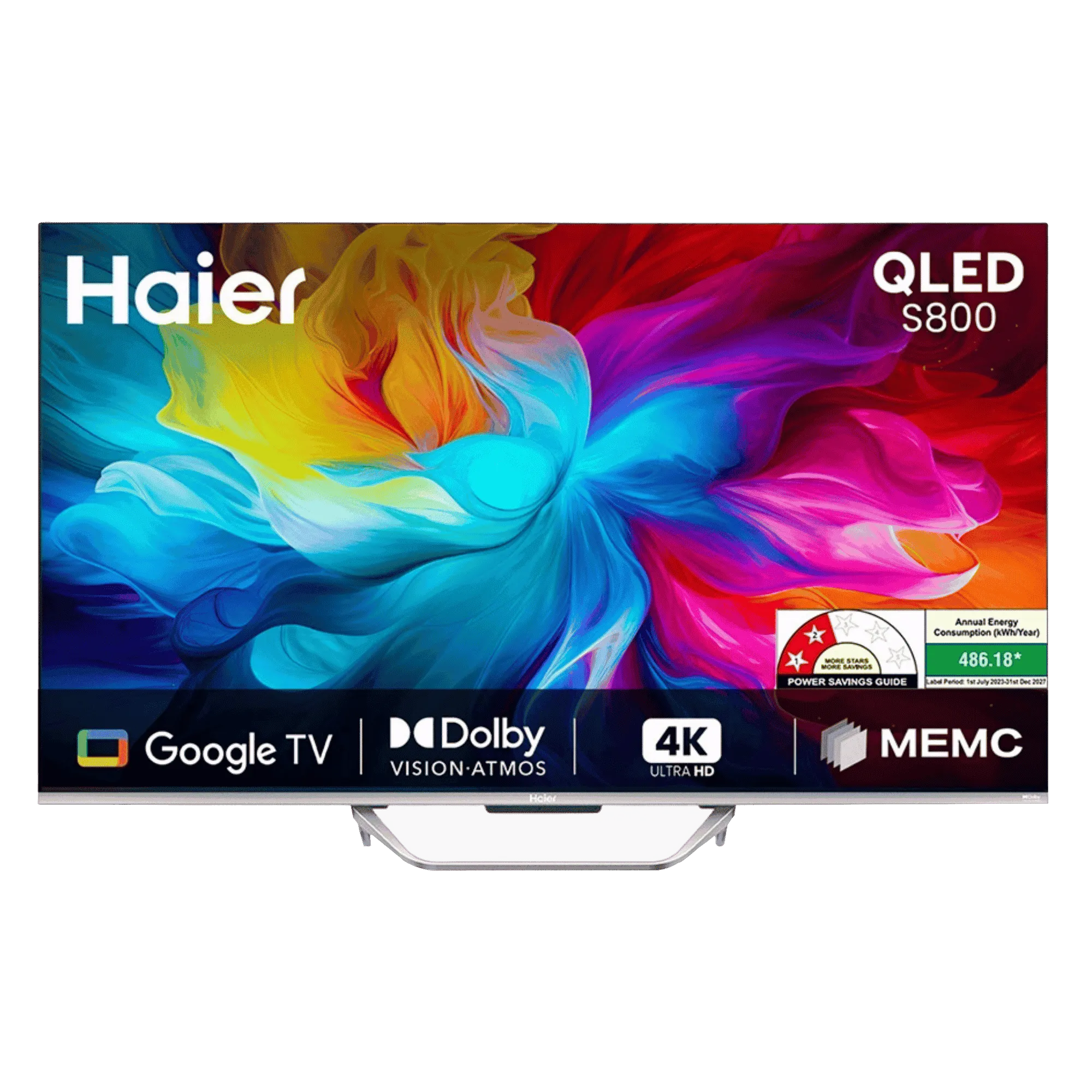Haier 4k ultra hd qled smart google tv 85s800qt p 85 inch Front View Images
