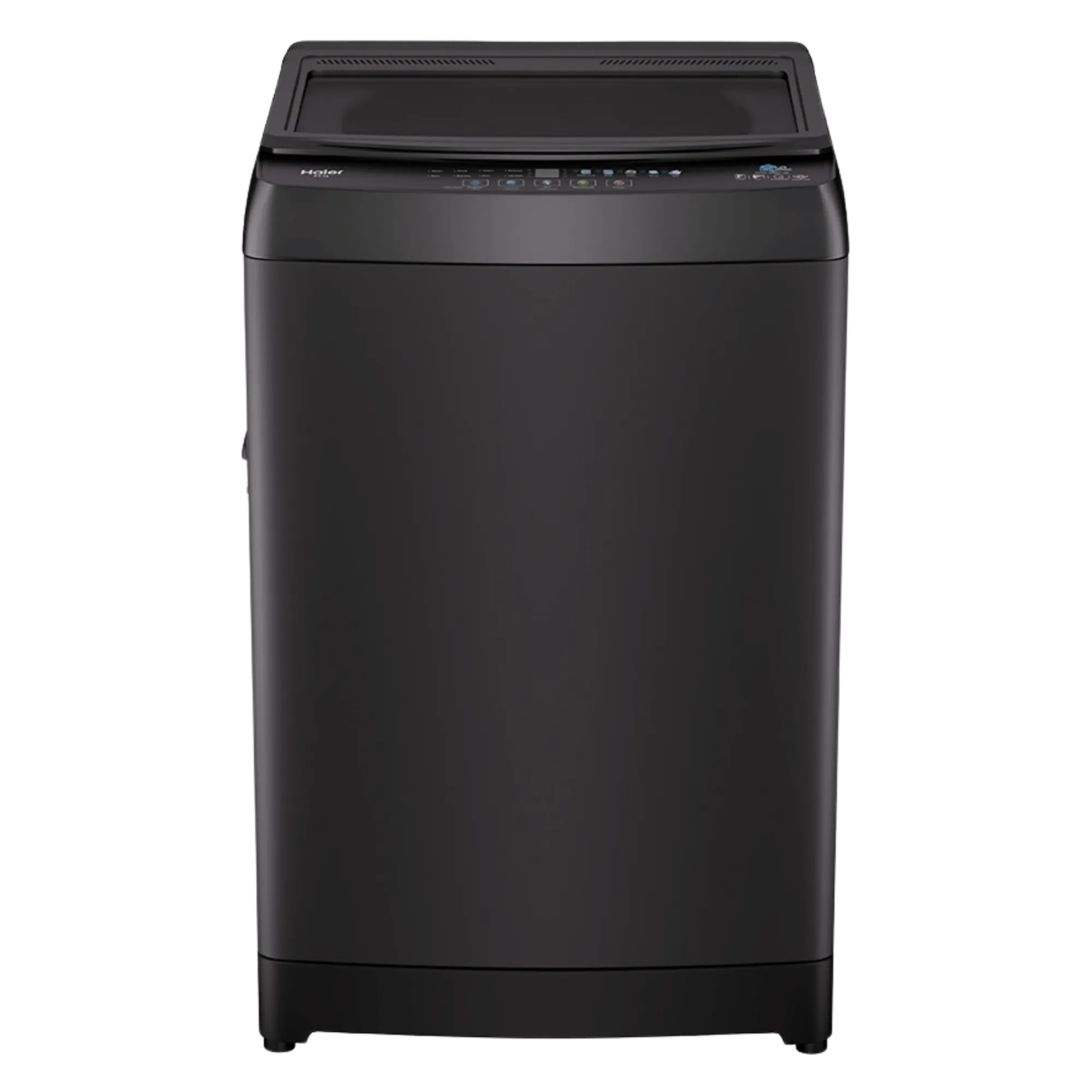 Haier 8 0kg fully automatic top load washing machine hwm80 310bk black Front View