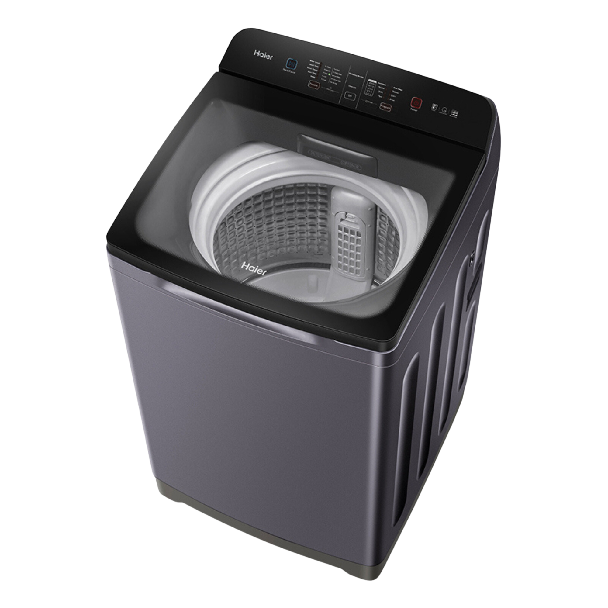 Haier 8kg Fully Automatic Top Load Washing Machine | Silver Haier 8kg Fully Automatic Top Load Washing Machine | Silver