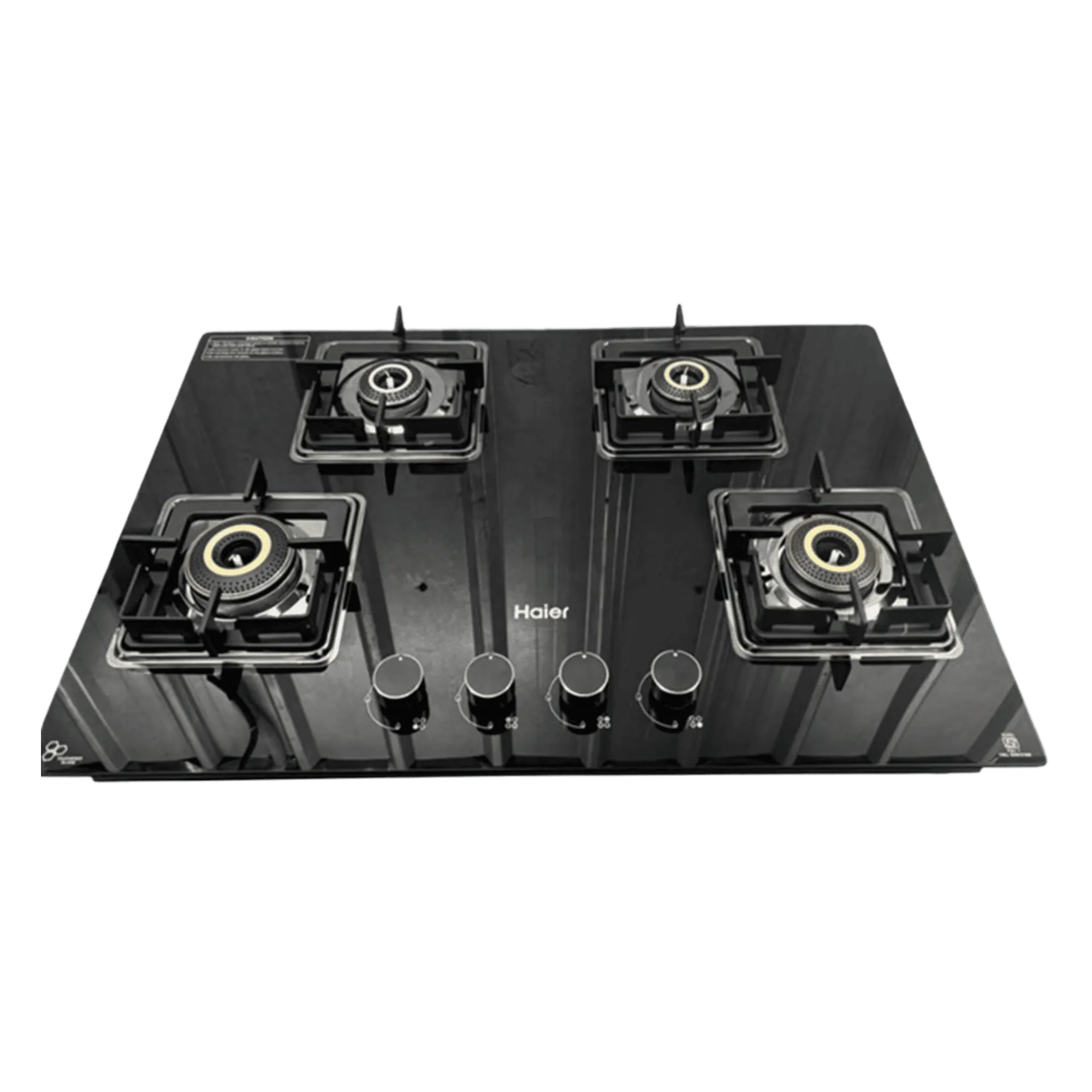 Haier hic q27426 in fb1e32000 4 burner hob black Front View
