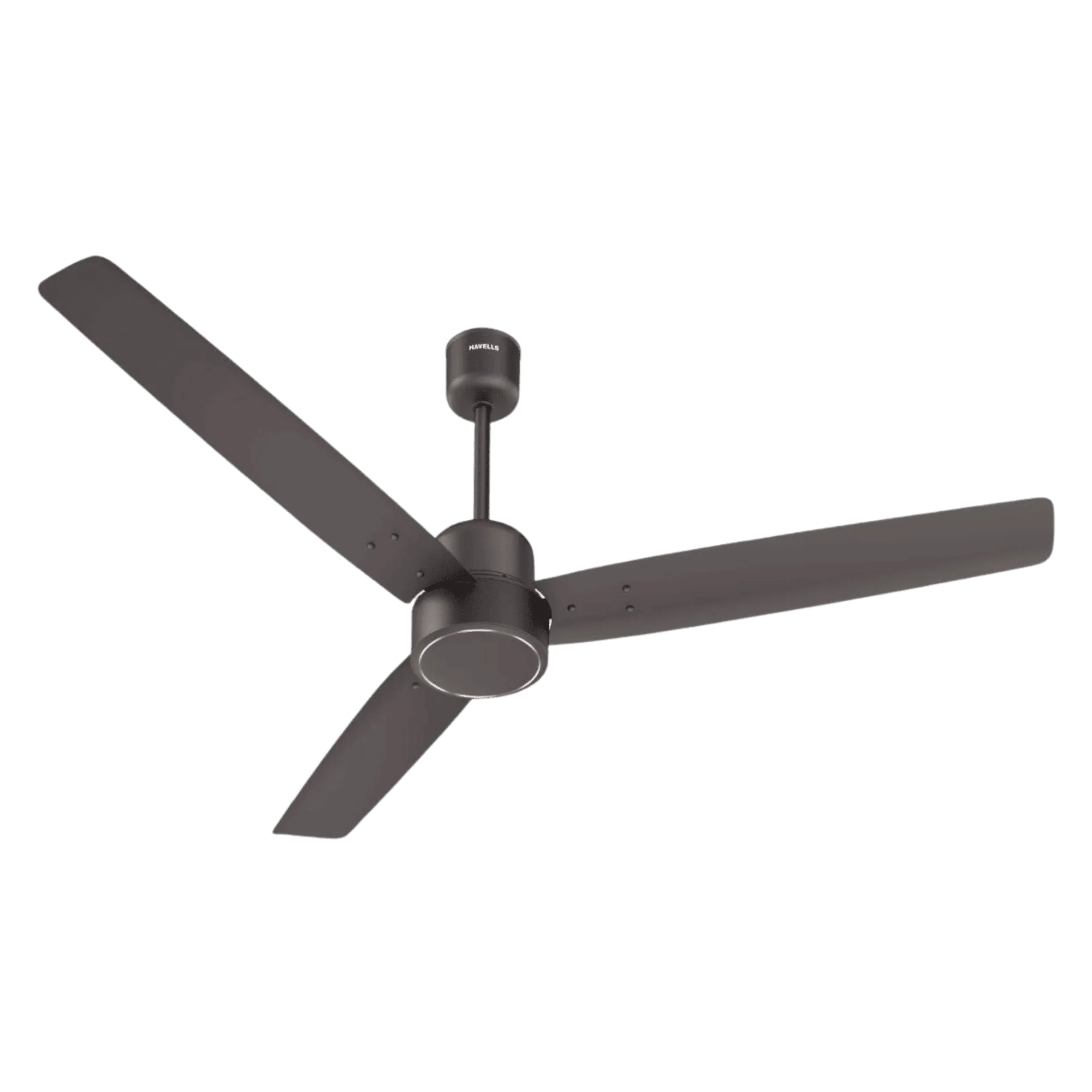 Havells epic bldc motor with remote 1200 mm ceiling fan cocoa brown Front View
