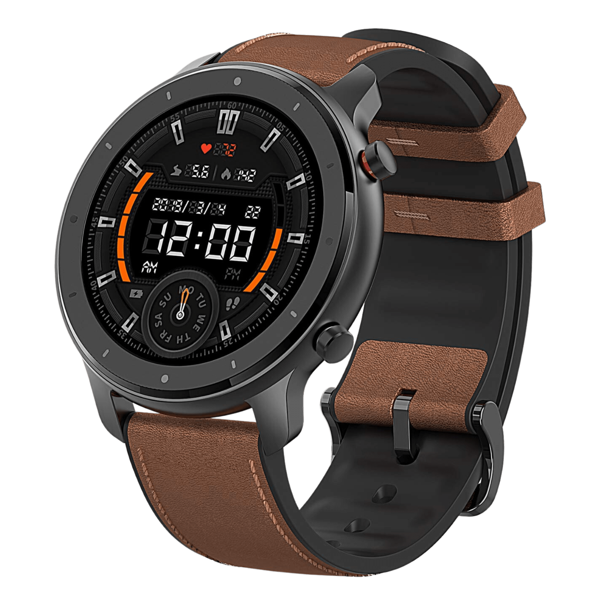 Buy Huami Amazfit GTR 47mm Smartwatch aluminium at Poorvika!