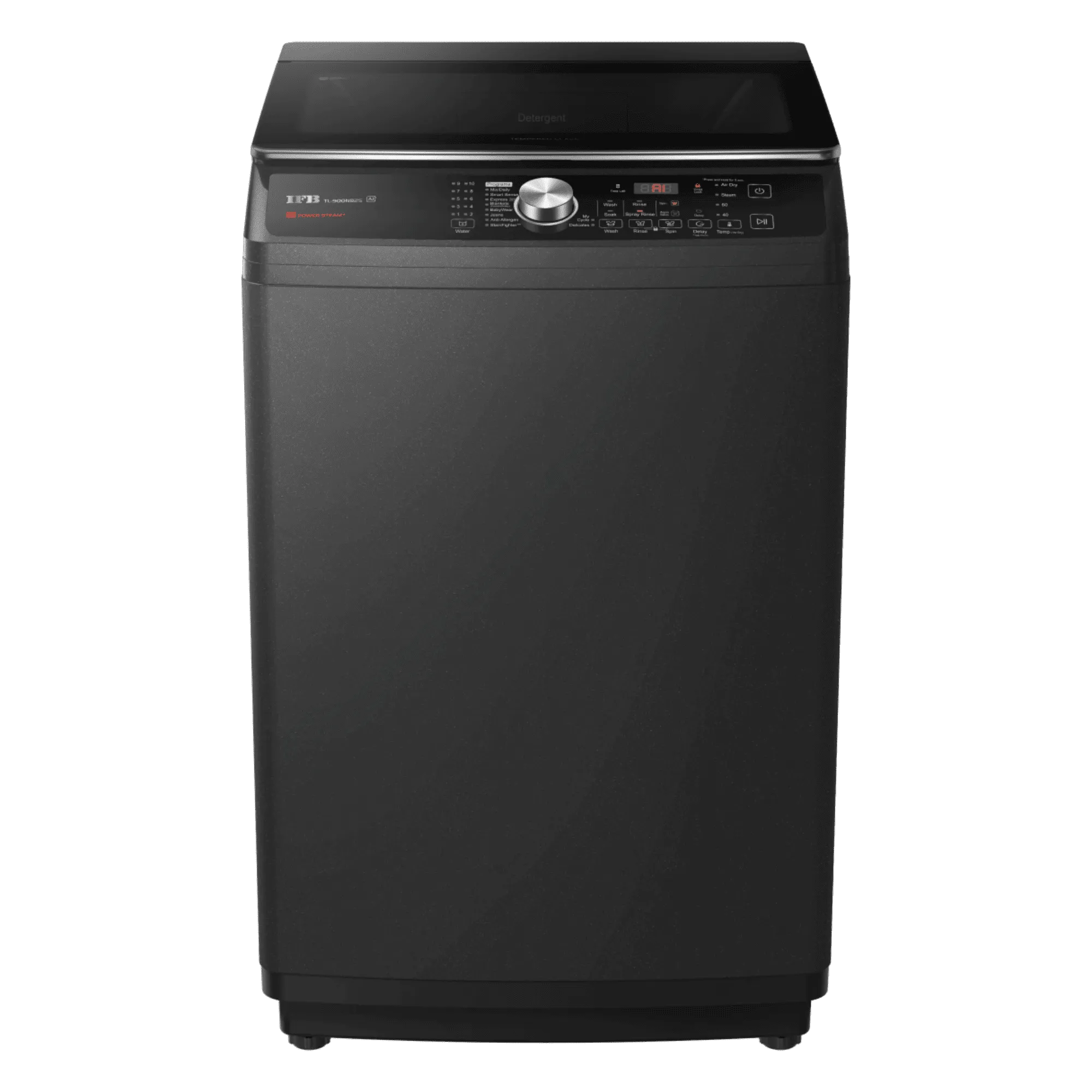 Ifb 9 0kg fully automatic top load washing machine tl900nb2s noir black Front View