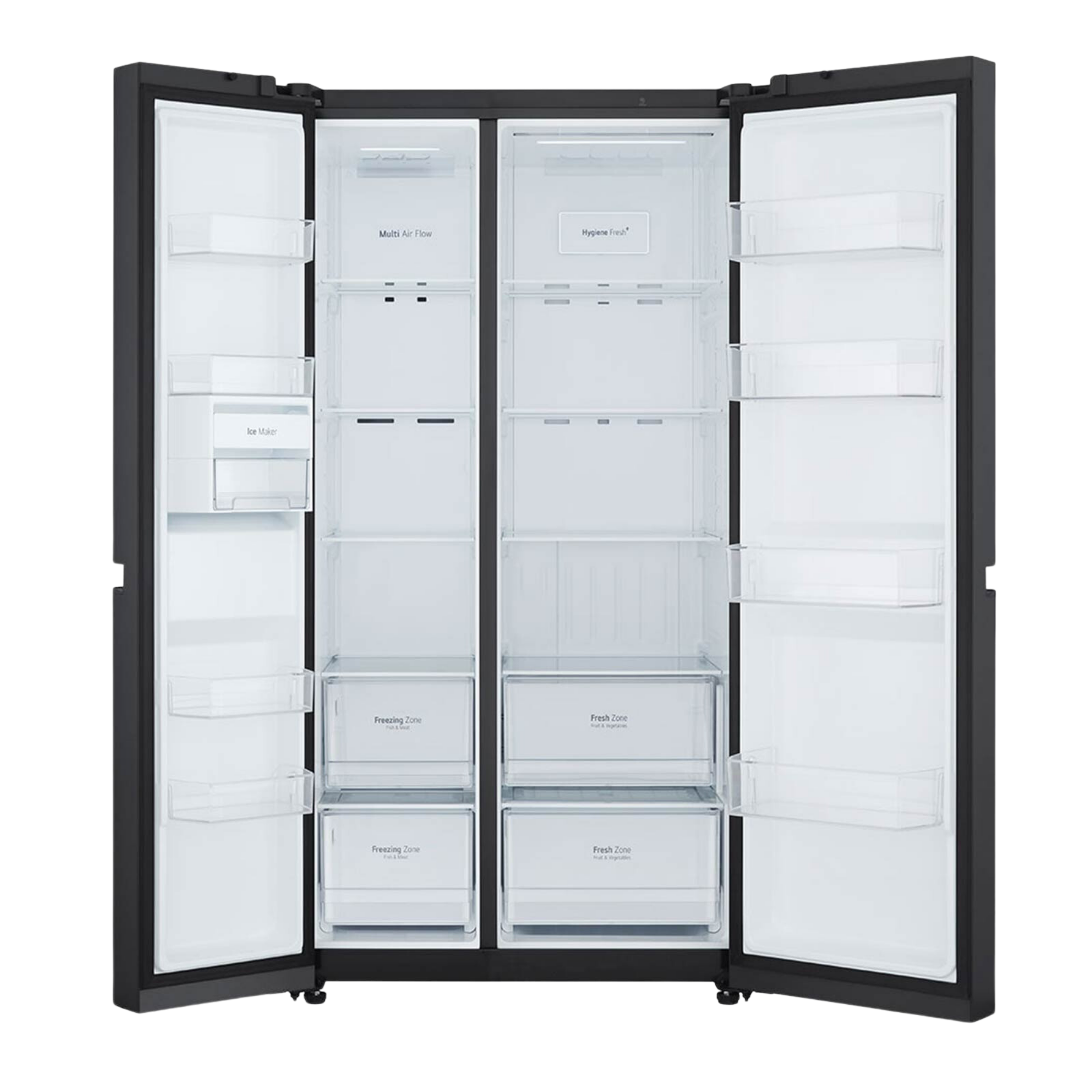 Order LG 694 L Frost Free Side By Side Door Refrigerator