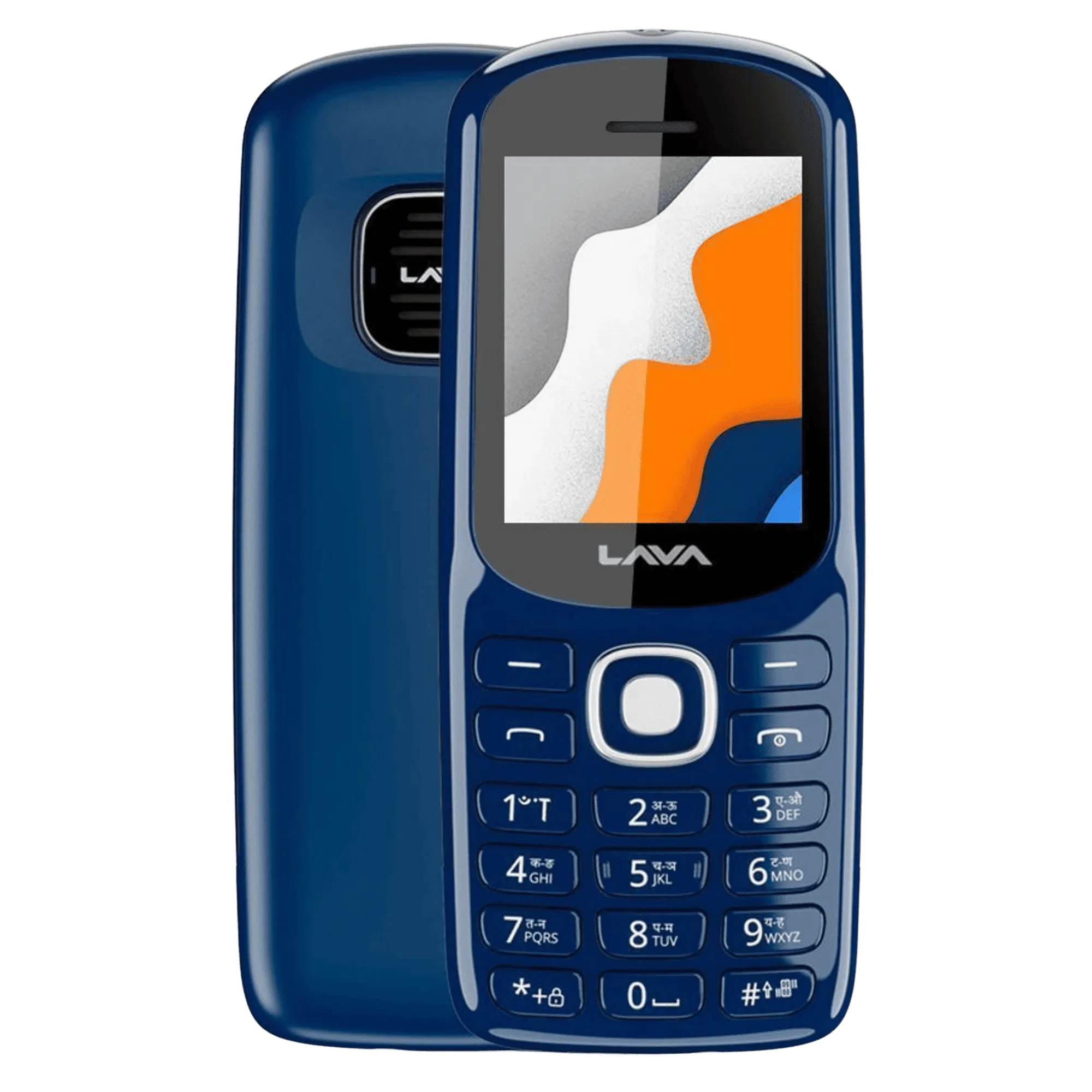 Lava a1 josh blue Front Back View