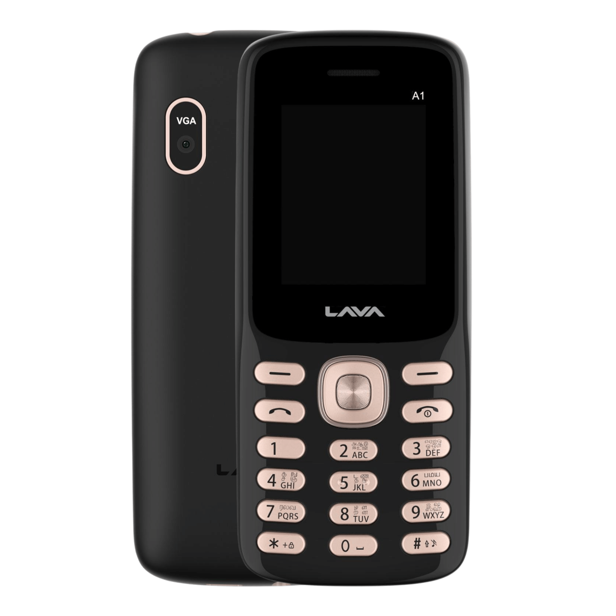 Buy Lava A1 Vibe 2023 Black Gold Online At Poorvika In India