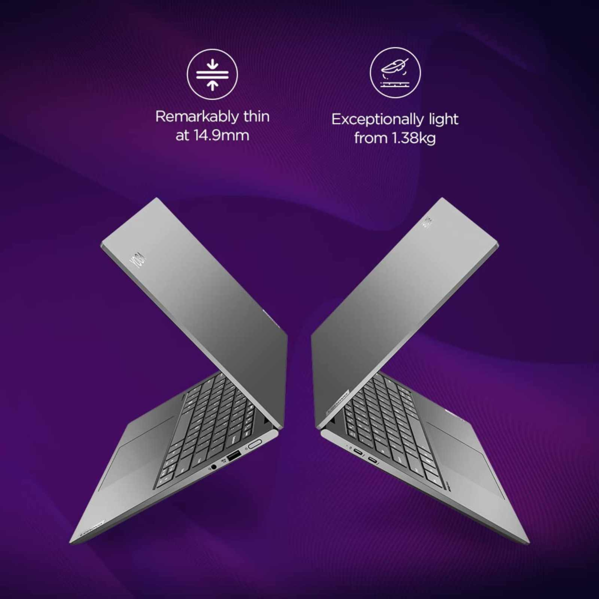 Shop Yoga Slim 7i Pro i5 11th Gen, 16GB-512GB, Slate Grey!