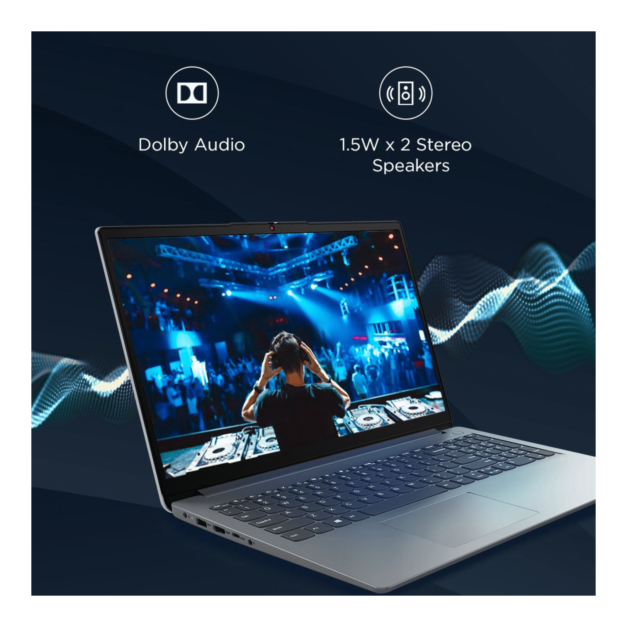 Lenovo IdeaPad Slim 3 R5 7520U Laptop (Cloud Grey,8GB-512GB)