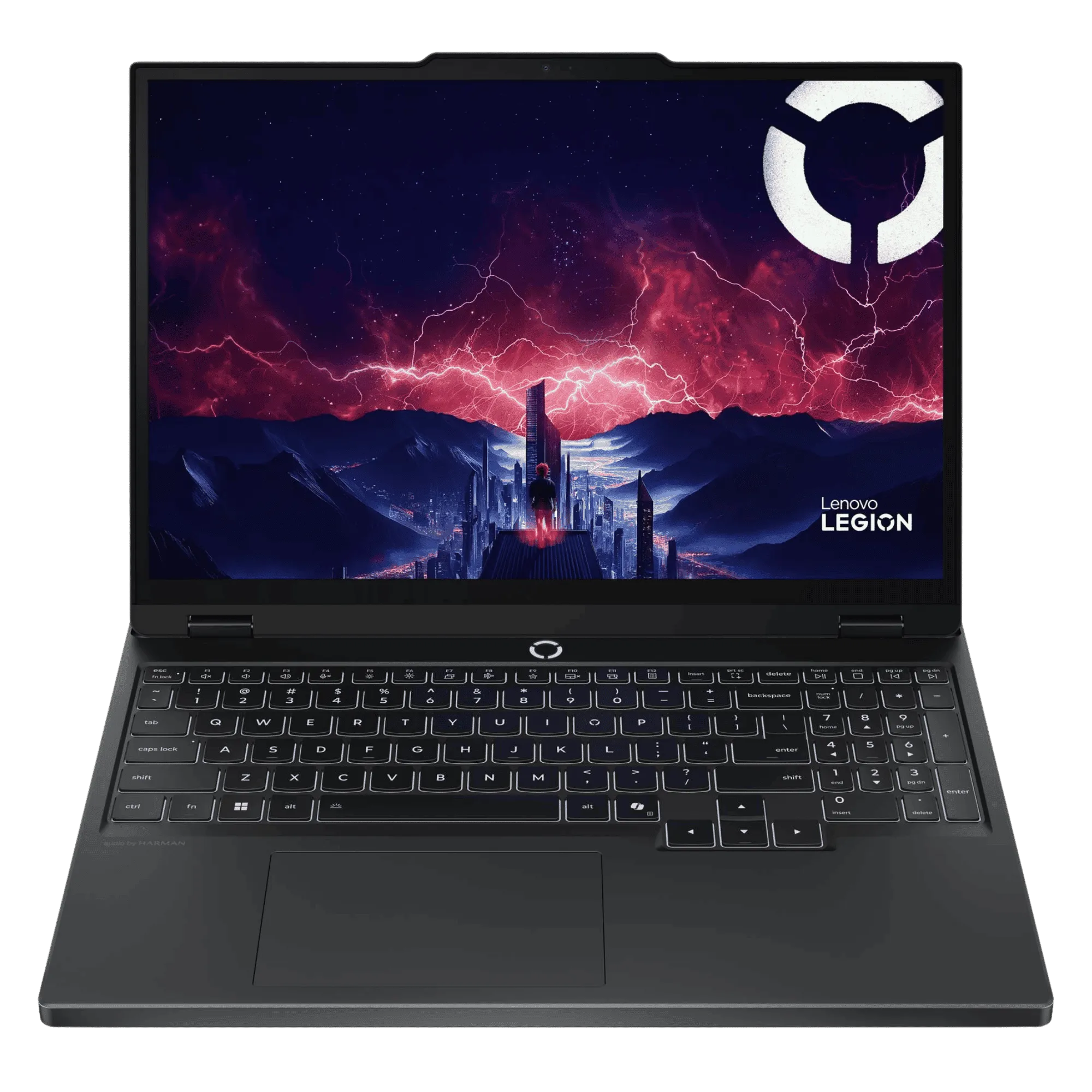 Lenovo legion 5 amd ryzen 7 260 windows 11 home gaming laptop 83m00074in eclipse black 16gb 1tb Front View