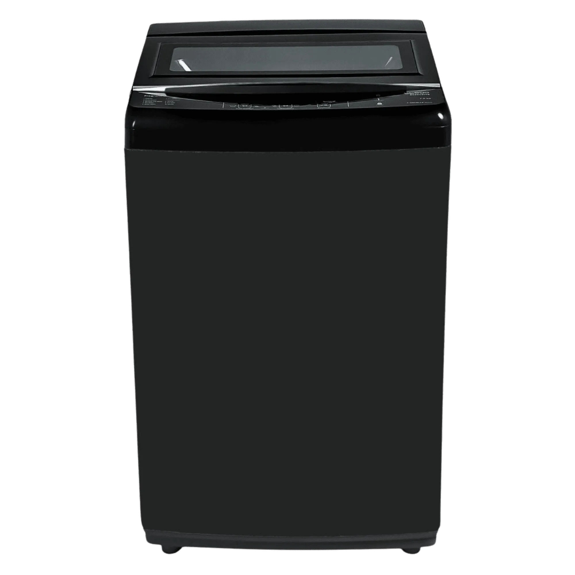 Lloyd 7 0 kg fully automatic top load washing machine glwt705etrmb ebony black Front View