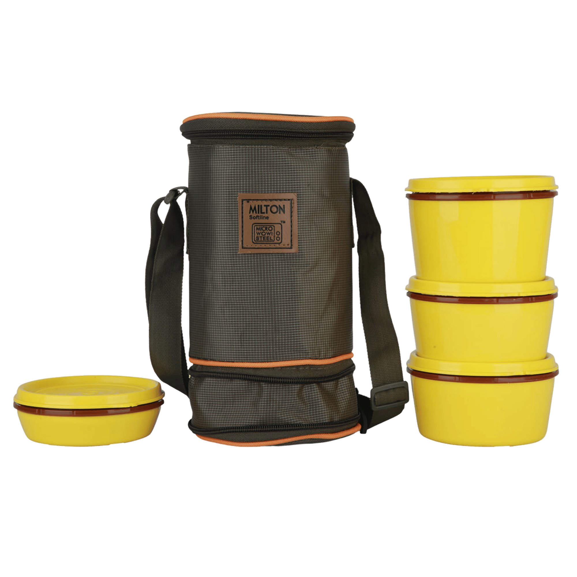 Shop Milton Flexi Tiffin Lunch Box (Multi Color, Pcs Set)