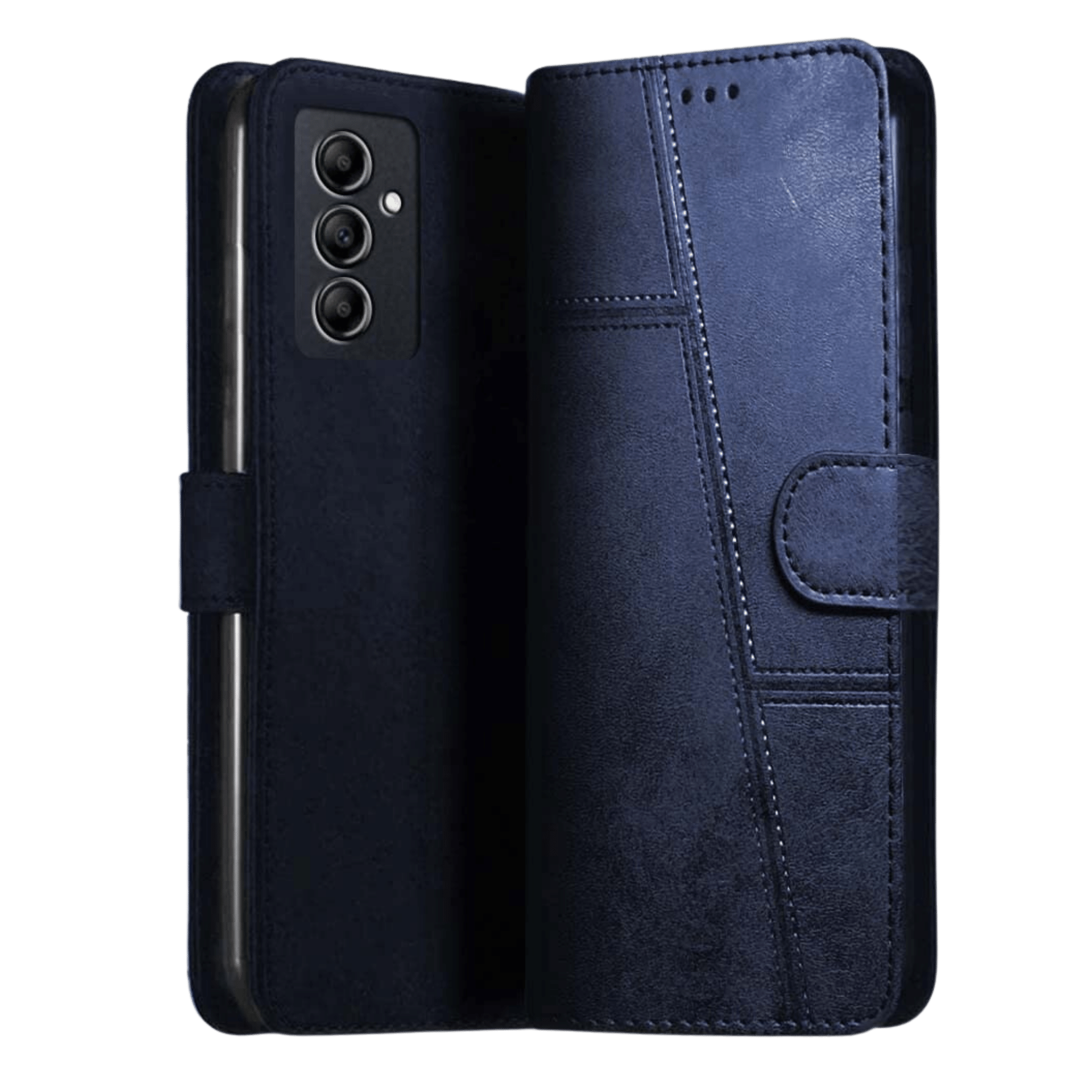 Buy New Case Flip Cover Samsung Galaxy A14 5G Blue Poorvika