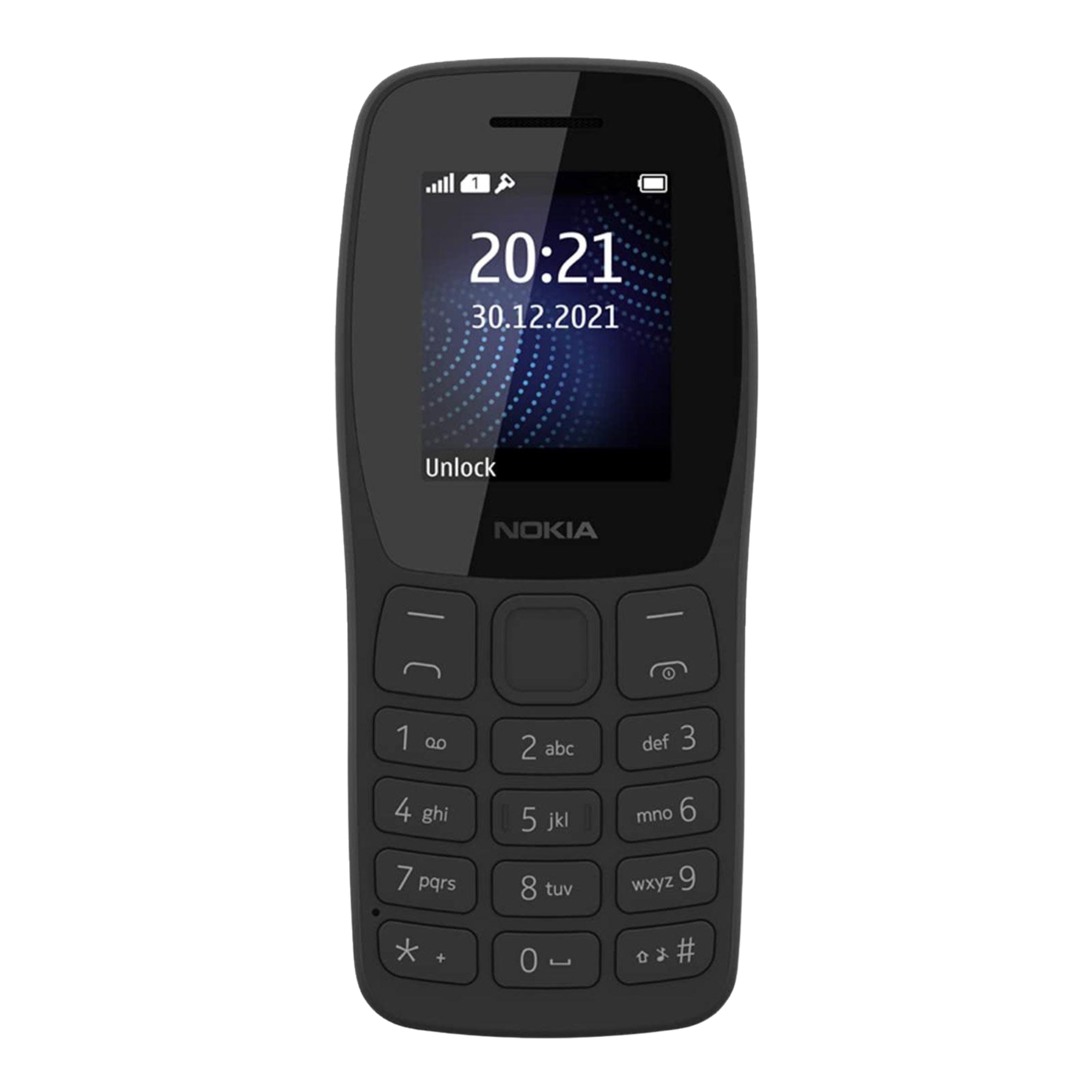 nokia 105 2022 charcoal colour