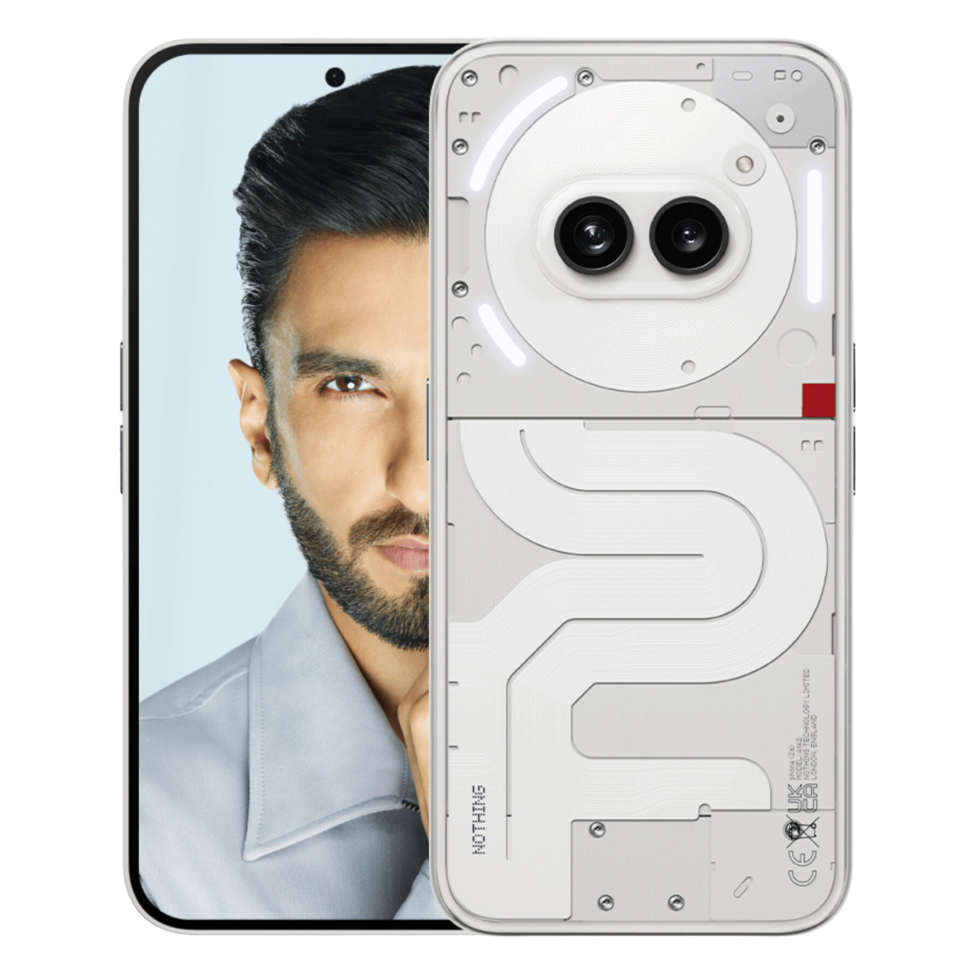 Shop Nothing Phone 2a 5G White 128GB Online with EMI Options