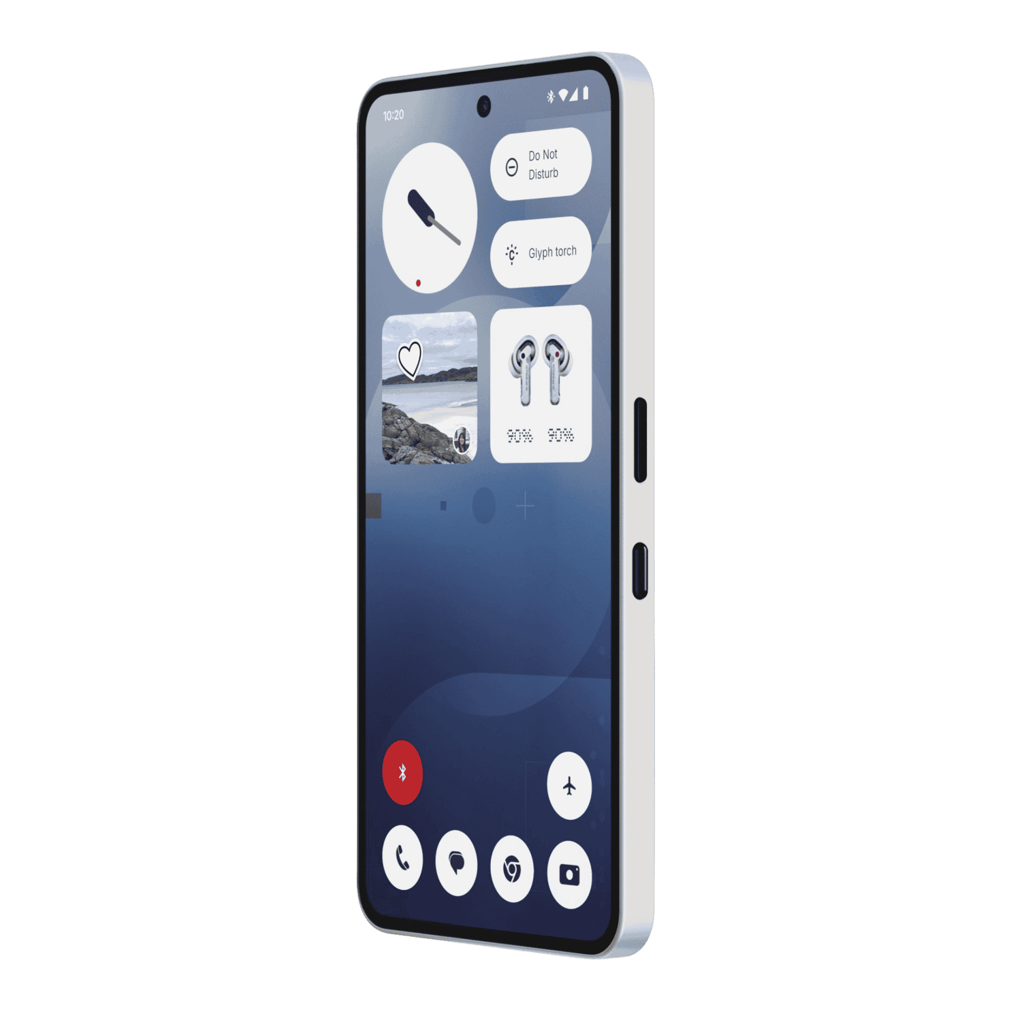 Get the New Nothing Phone 3a White (8GB-128GB) at Top Offers