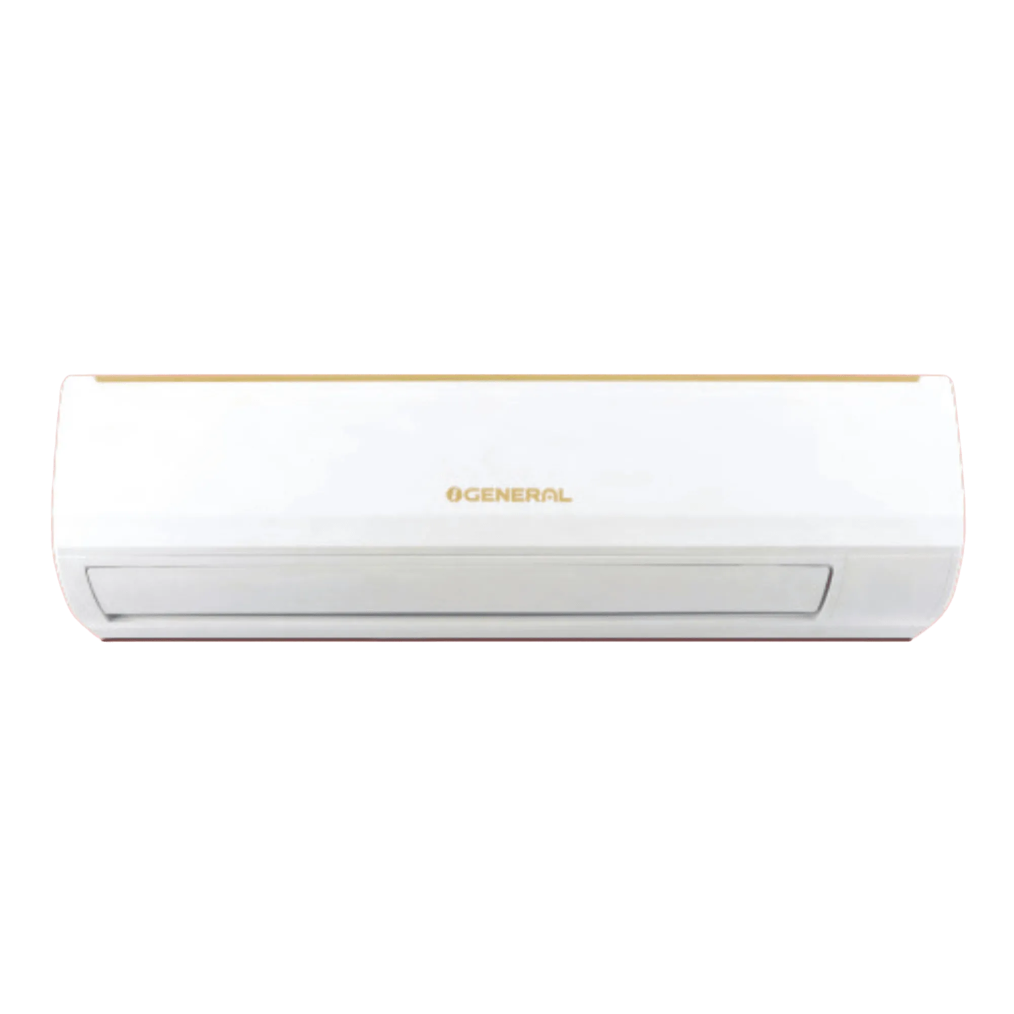 O general 2 ton 2 star fixed speed inverter split ac asga24bmaa b 2 ton 2 star Front View