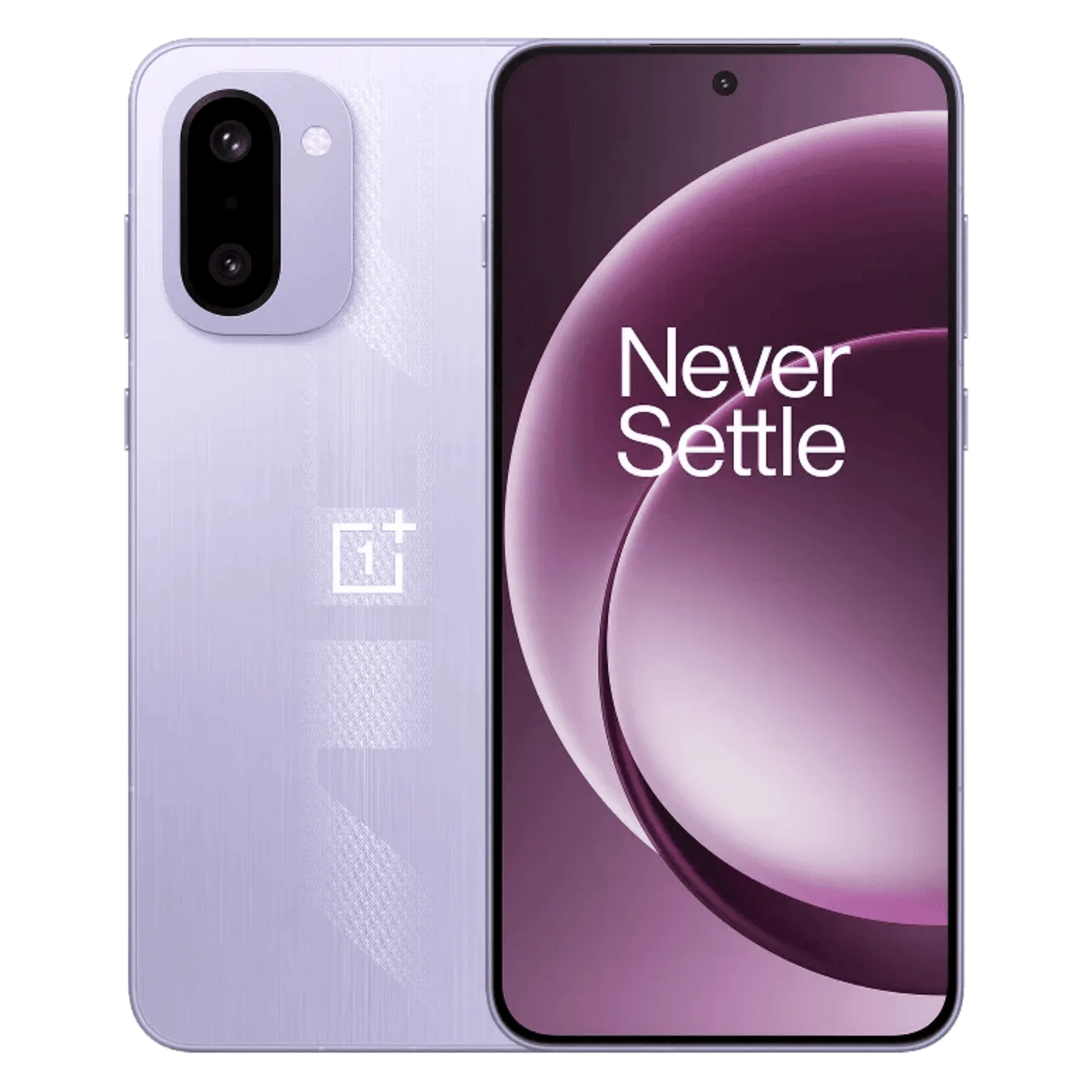 Oneplus 15r electric violet 12gb 256gb Front Back View