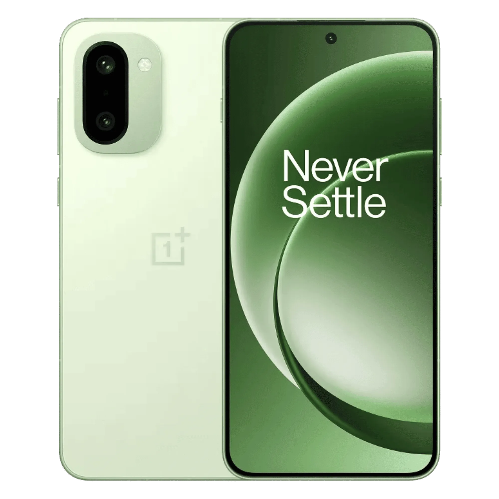 Oneplus 15r mint breeze 12gb 256gb Front Back View