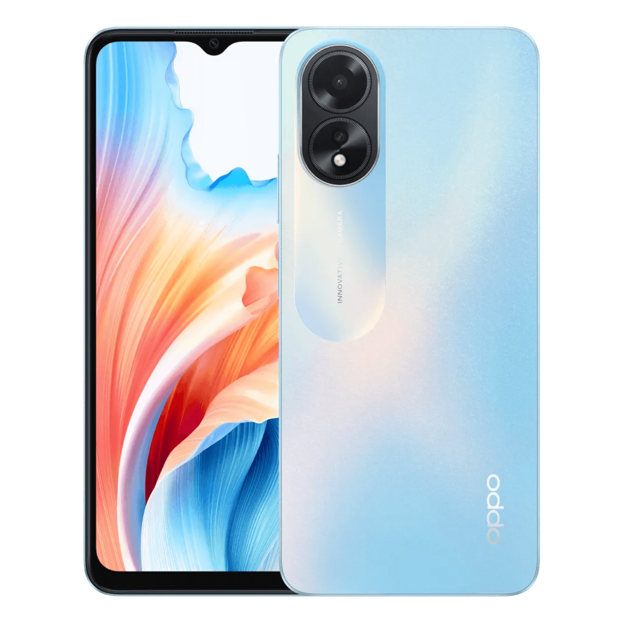 Get The New Oppo A18 Glowing Blue 128GB Order Now 