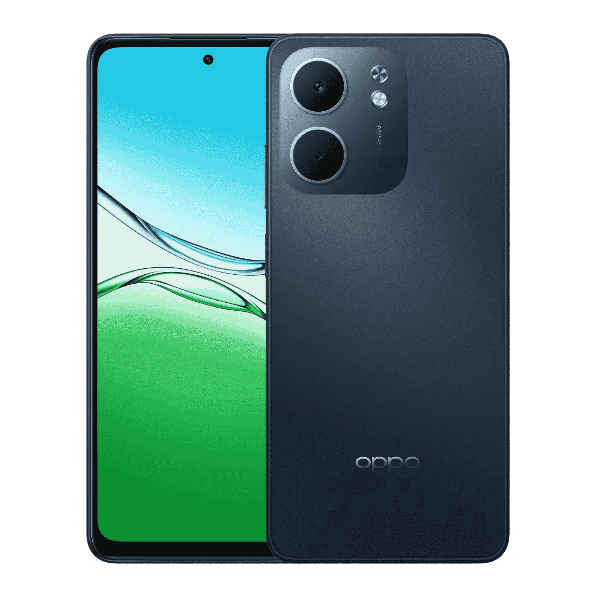 Oppo a5x 5g midnight blue 4gb 64gb Front Back View