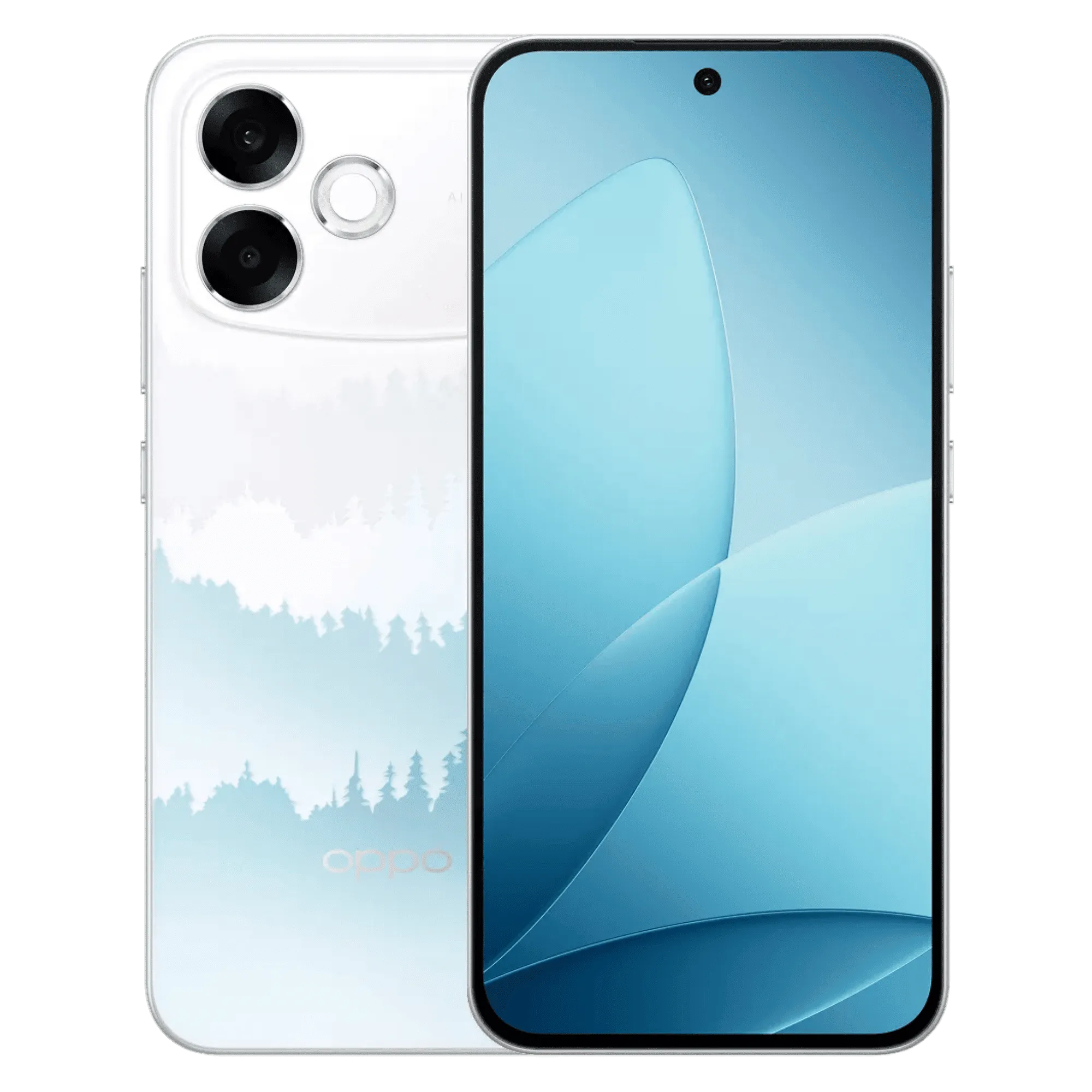 Oppo f33 pro 5g misty forest 8gb 256gb Front Back View