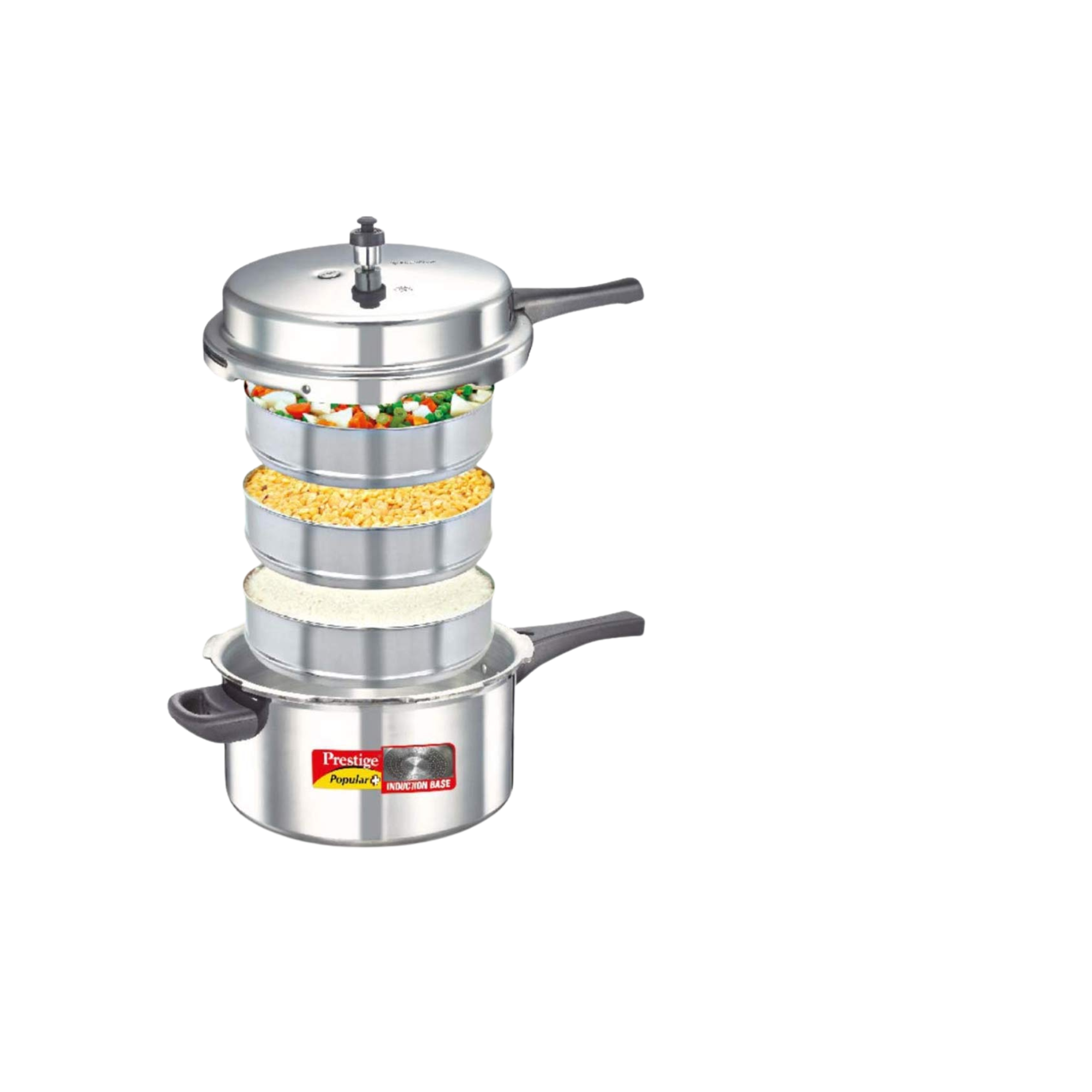 Prestige Aluminium 12L Pressure Cooker Popular Plus Svachh