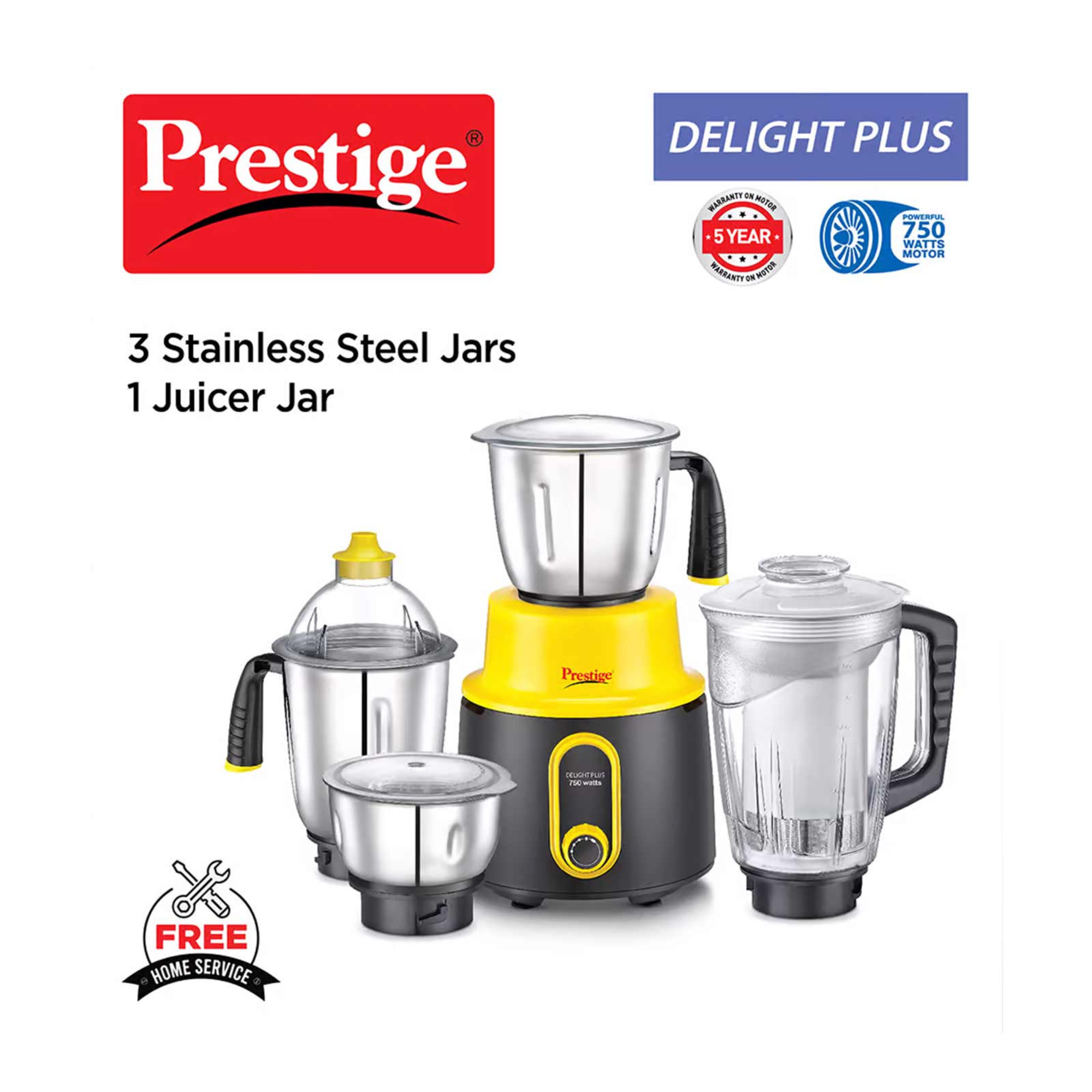 Shop Prestige Delight Plus Mixer Grinder online at best price