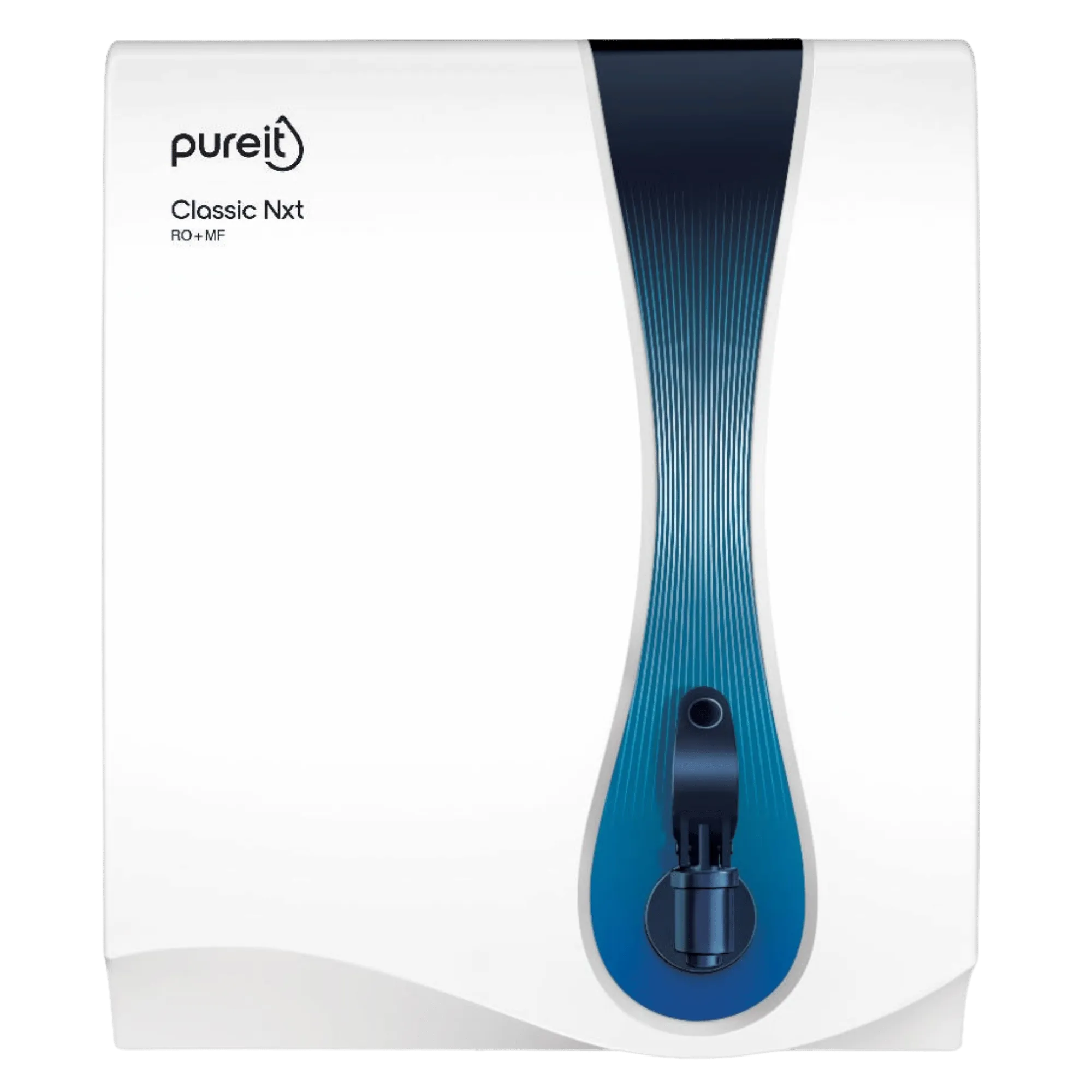 Pureit classic nxt ro mf water purifier 7 l white Front View
