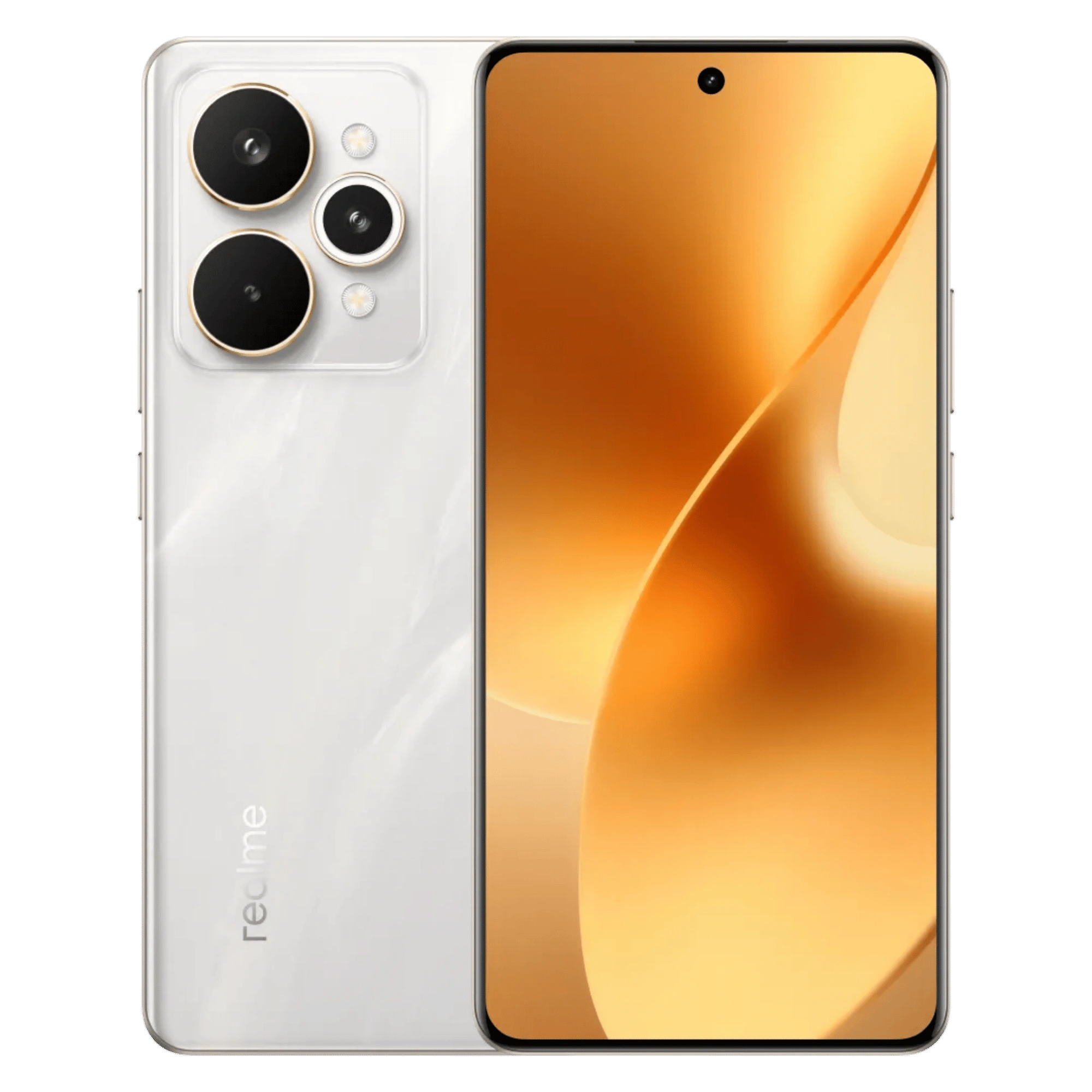 Realme 15 pro 5g flowing silver 12gb 512gb Front Back View