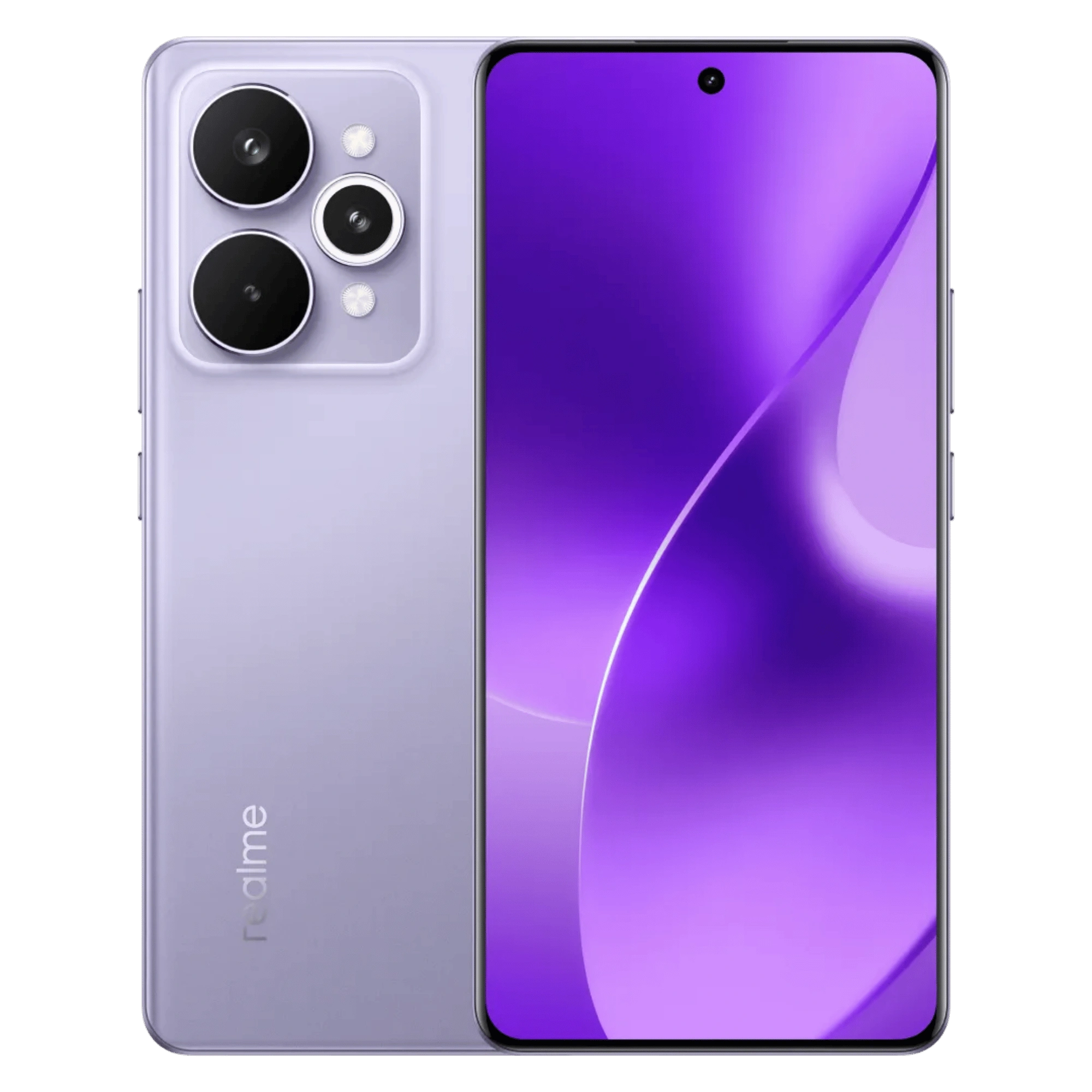 Realme 15 pro 5g silk purple 12gb 256gb Front Back View