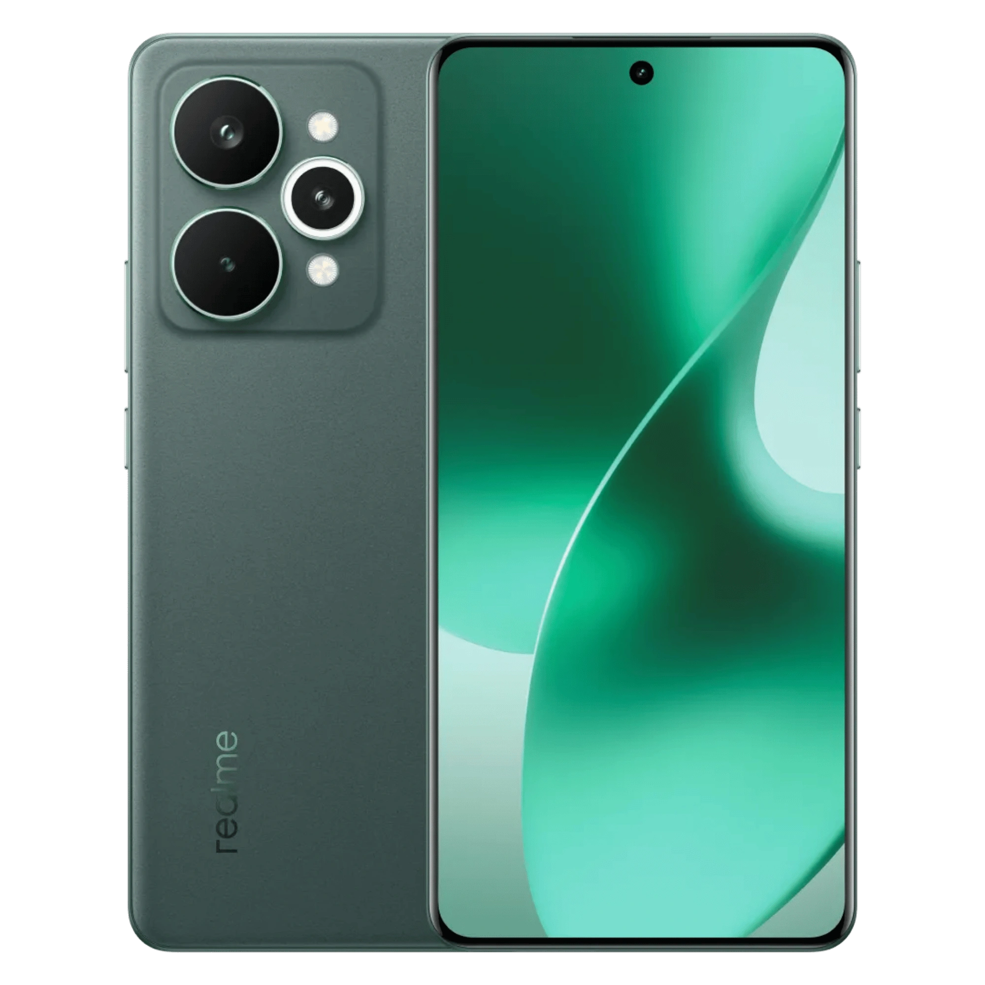 Realme 15 pro 5g velvet green 8gb 128gb Front Back View Image