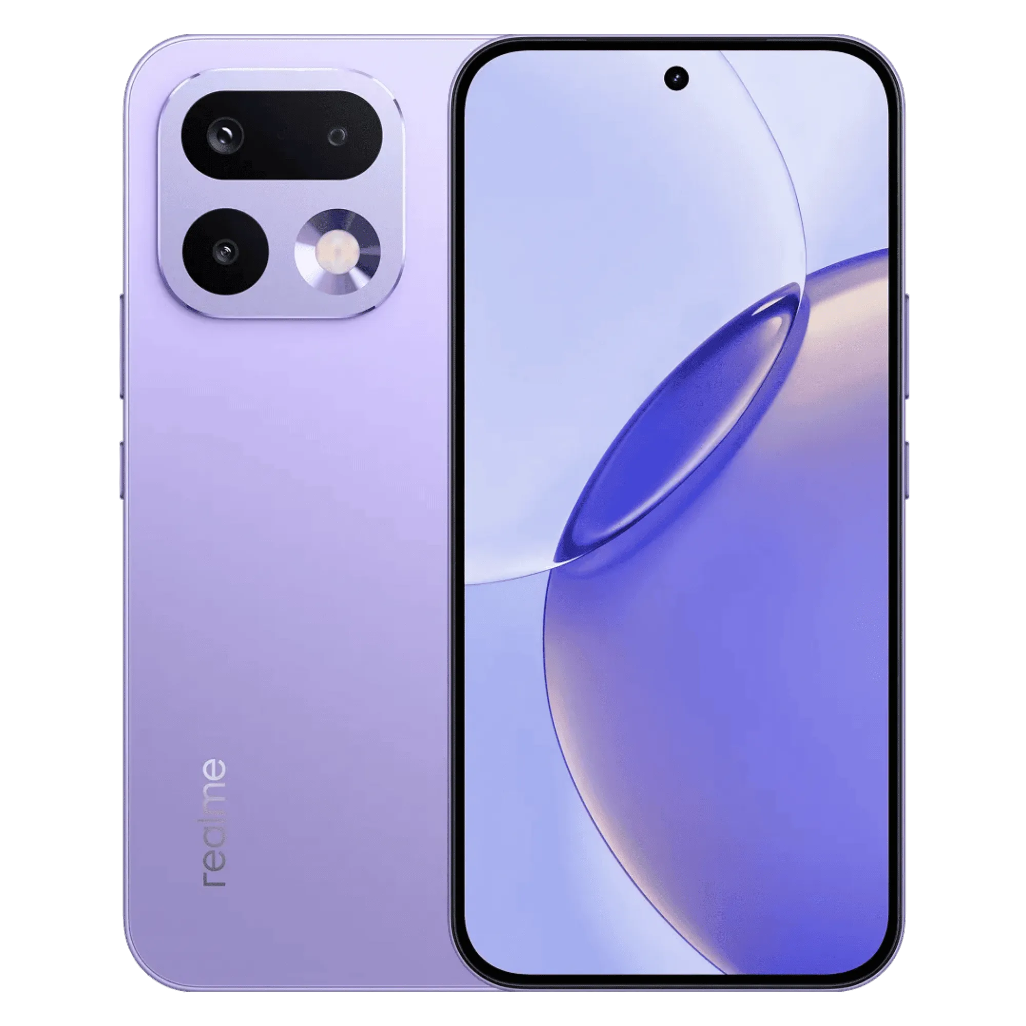 Realme 16 pro 5g orchid purple 8gb 128gb Front View