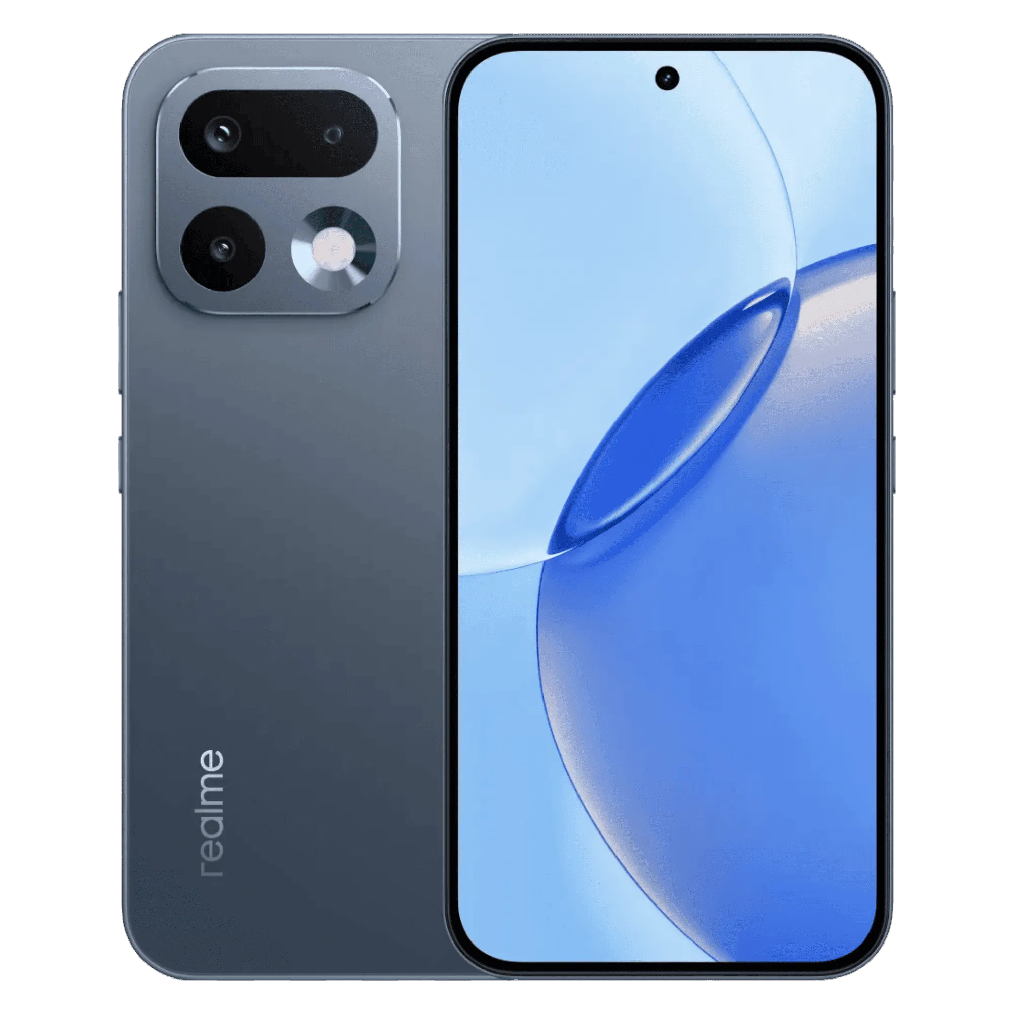 Realme 16 pro 5g pebble grey 12gb 256gb Front Back View