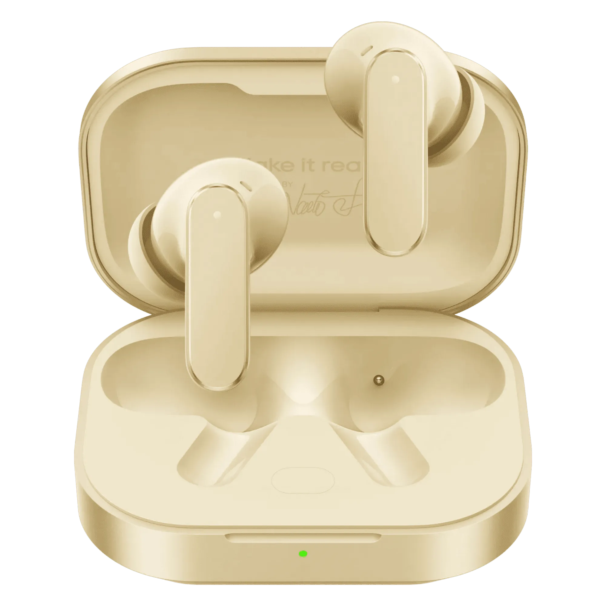 Realme buds air8 master gold Open View