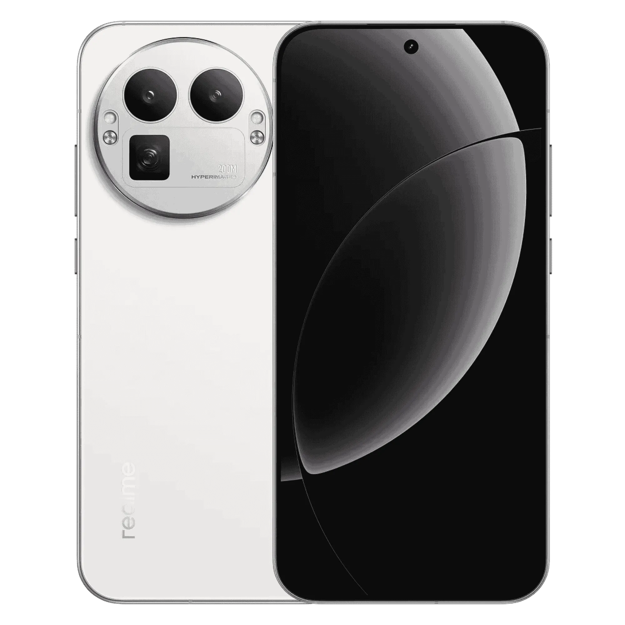 Realme gt 8 pro 5g diary white 12gb 256gb Front Back View