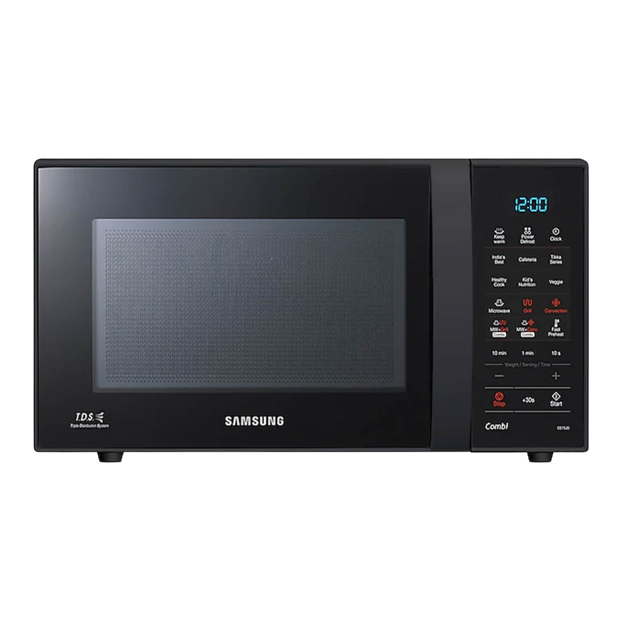 samsung 21 l convection microwave oven ce76jd xtl black