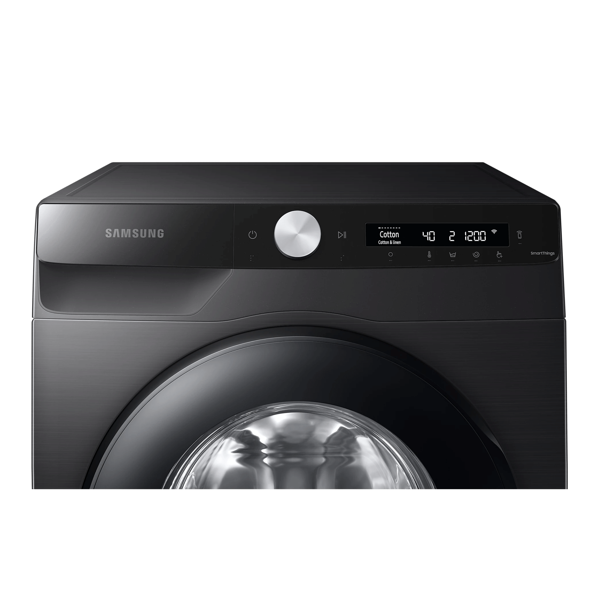 samsung fully automatic front load black