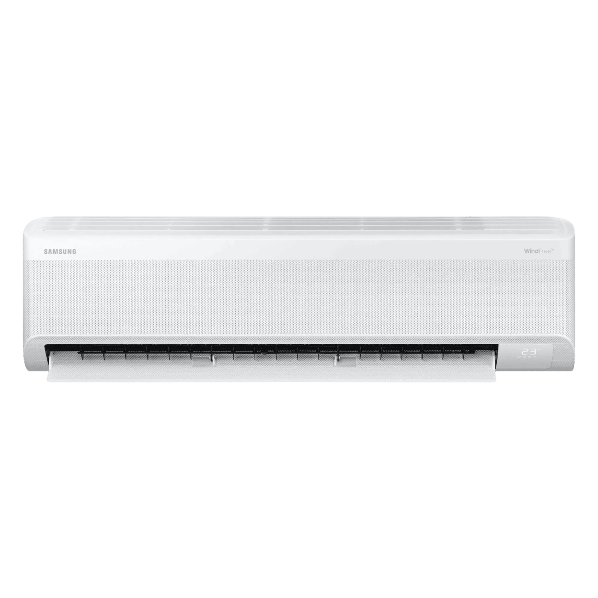 Samsung bespoke ai 1 5 ton 5 star windfree wifi inverter split ac ar60h18d15wnna 1 5 ton 5 star Front Open View