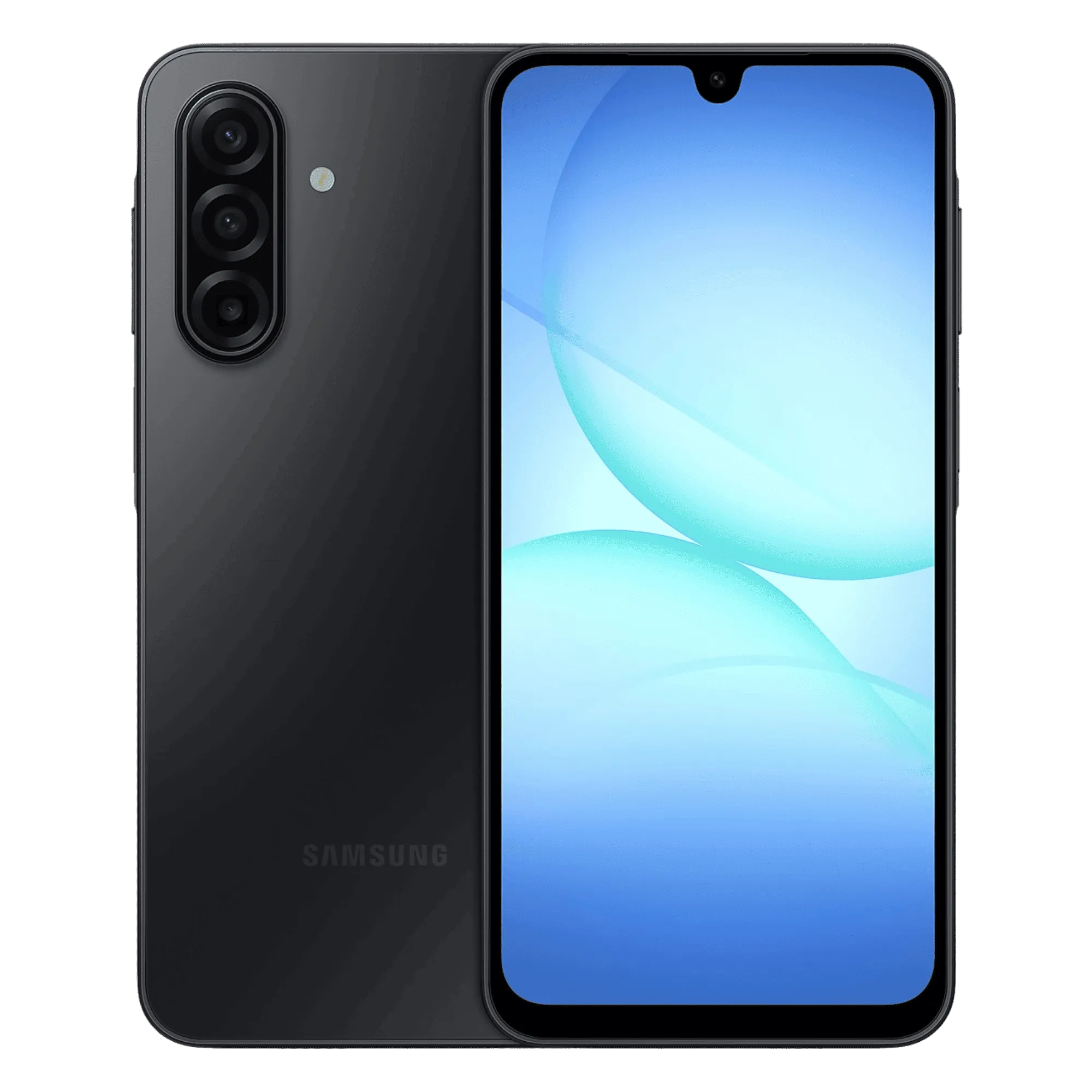 Samsung galaxy a17 5g black 8gb 128gb Front Back View