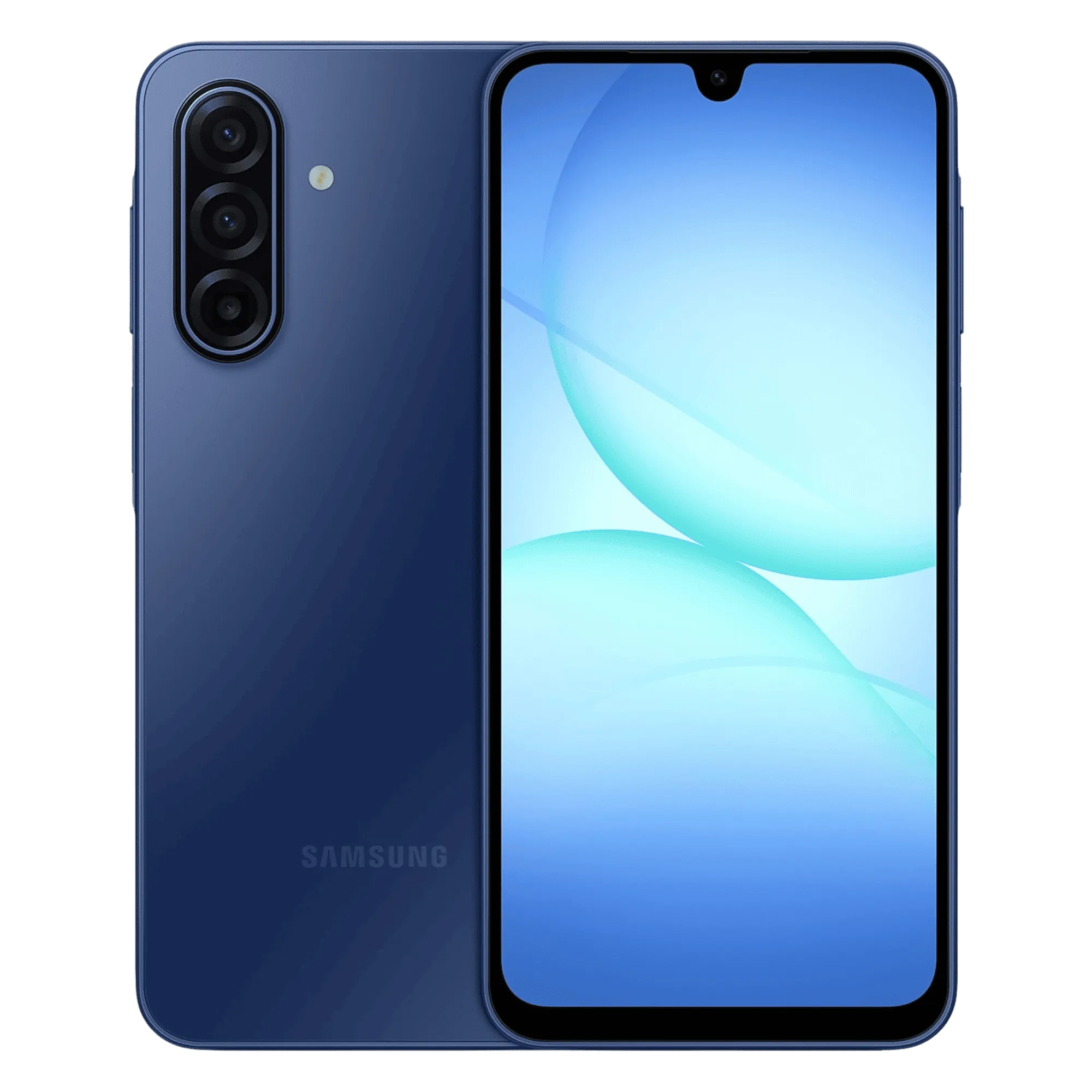 Samsung galaxy a17 5g blue 6gb 128gb Front Back View