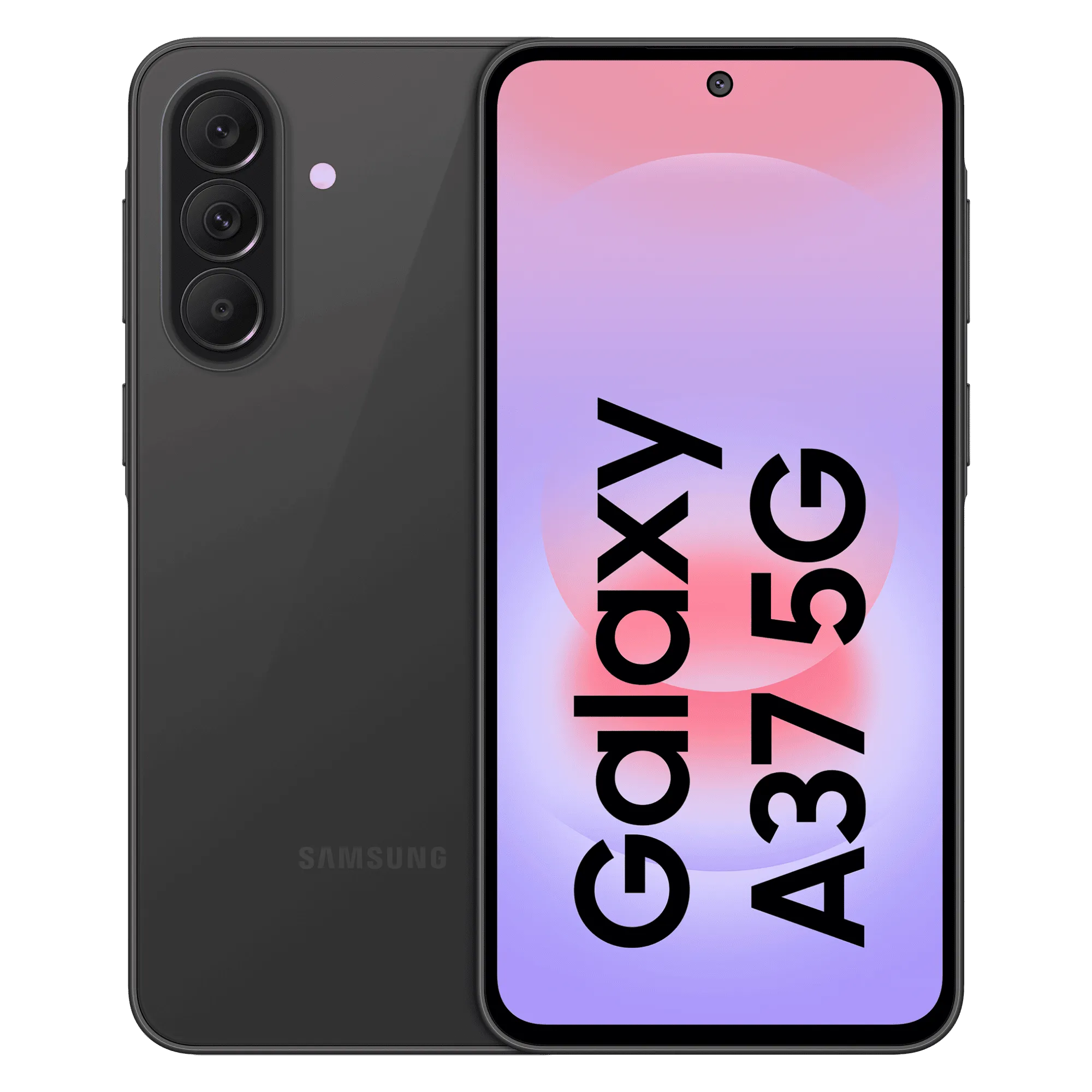 Samsung galaxy a37 5g awesome charcoal 8gb 256gb Front Back View