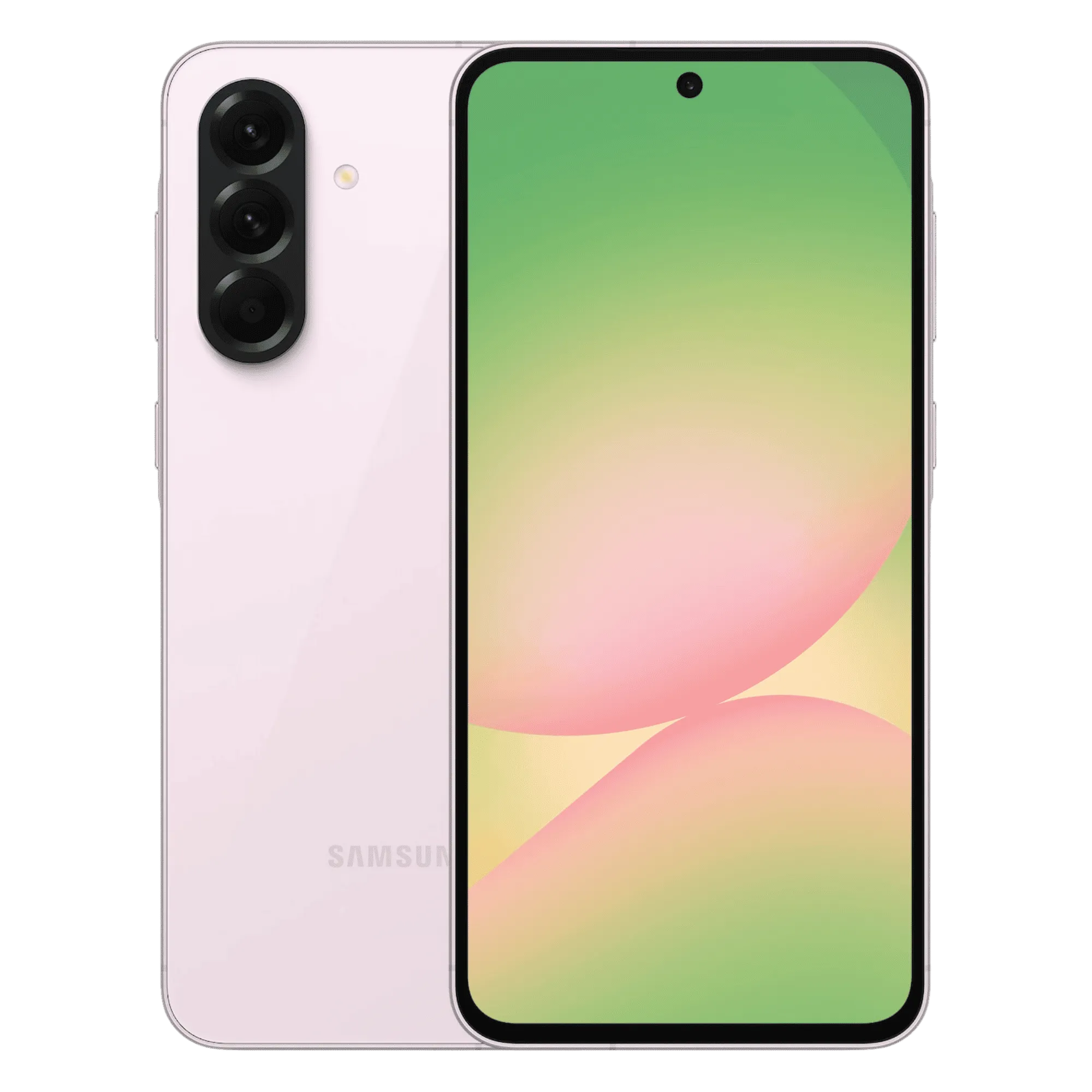 Samsung galaxy a56 5g awesome pink Front Back View