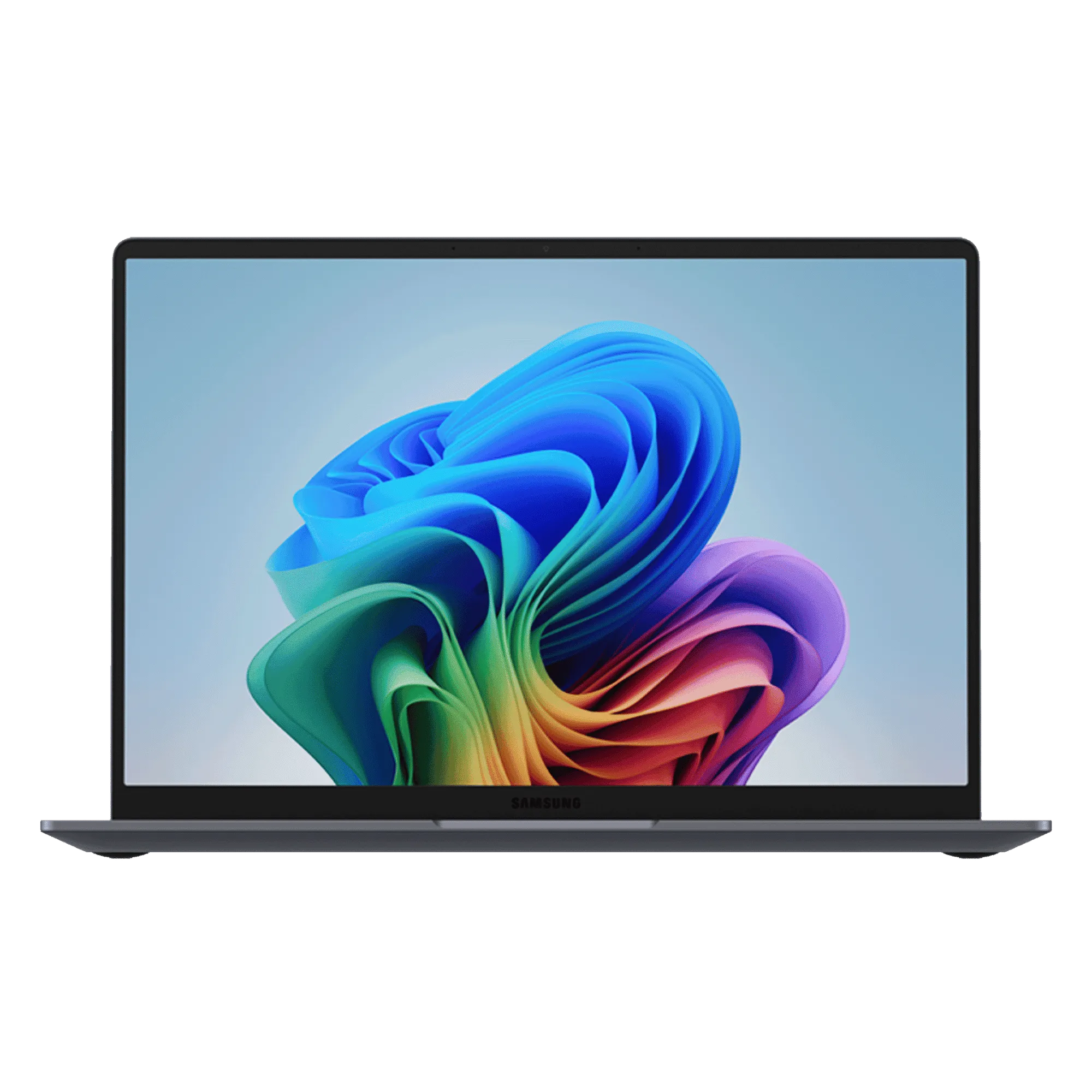 Samsung galaxy book6 intel core ultra 5 325 windows 11 home laptop np760xjg kg2in gray 16gb 512gb Front View